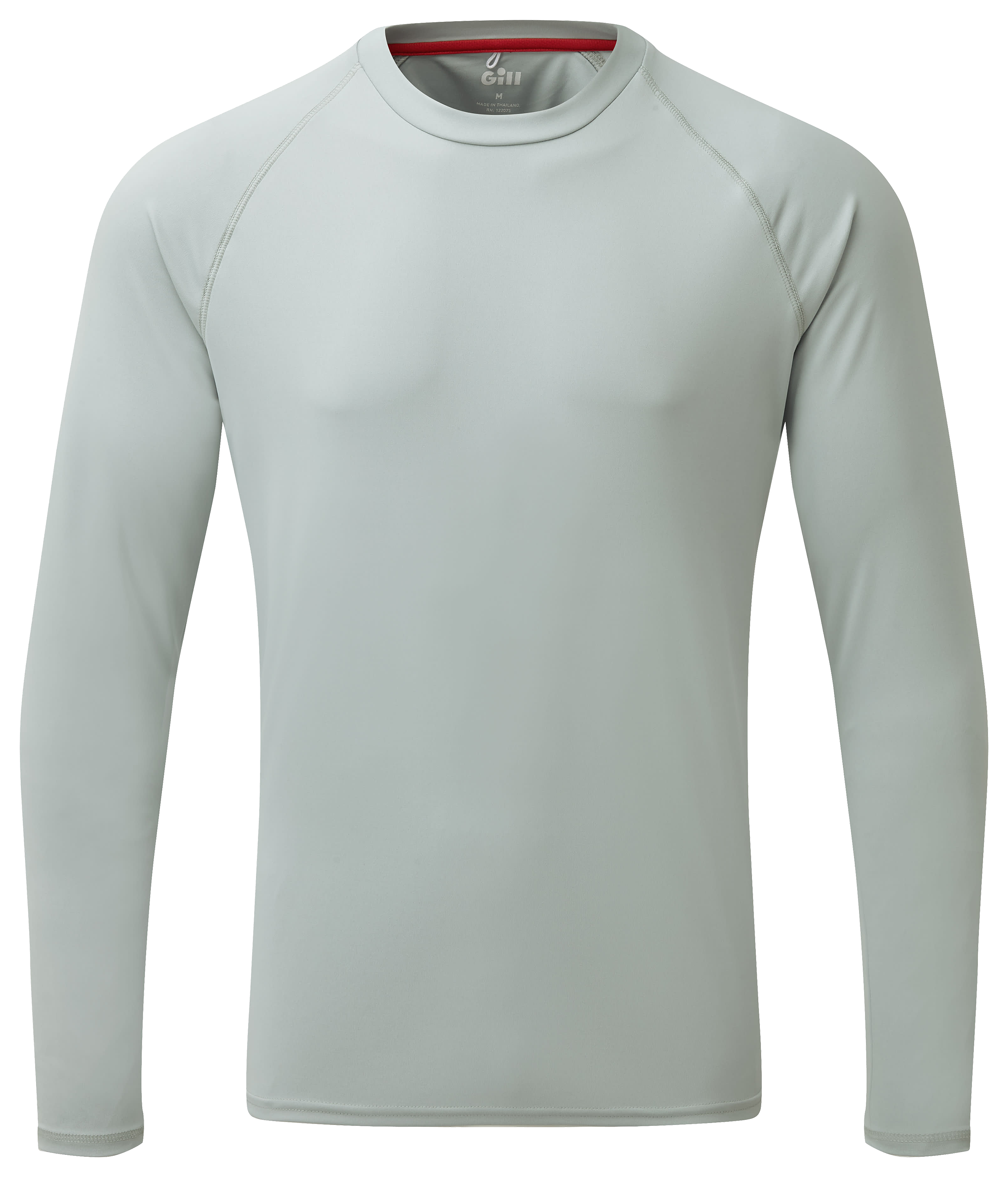 Image of Gill UV Tec Long-Sleeve Crew-Neck T-Shirt - Medium Grey