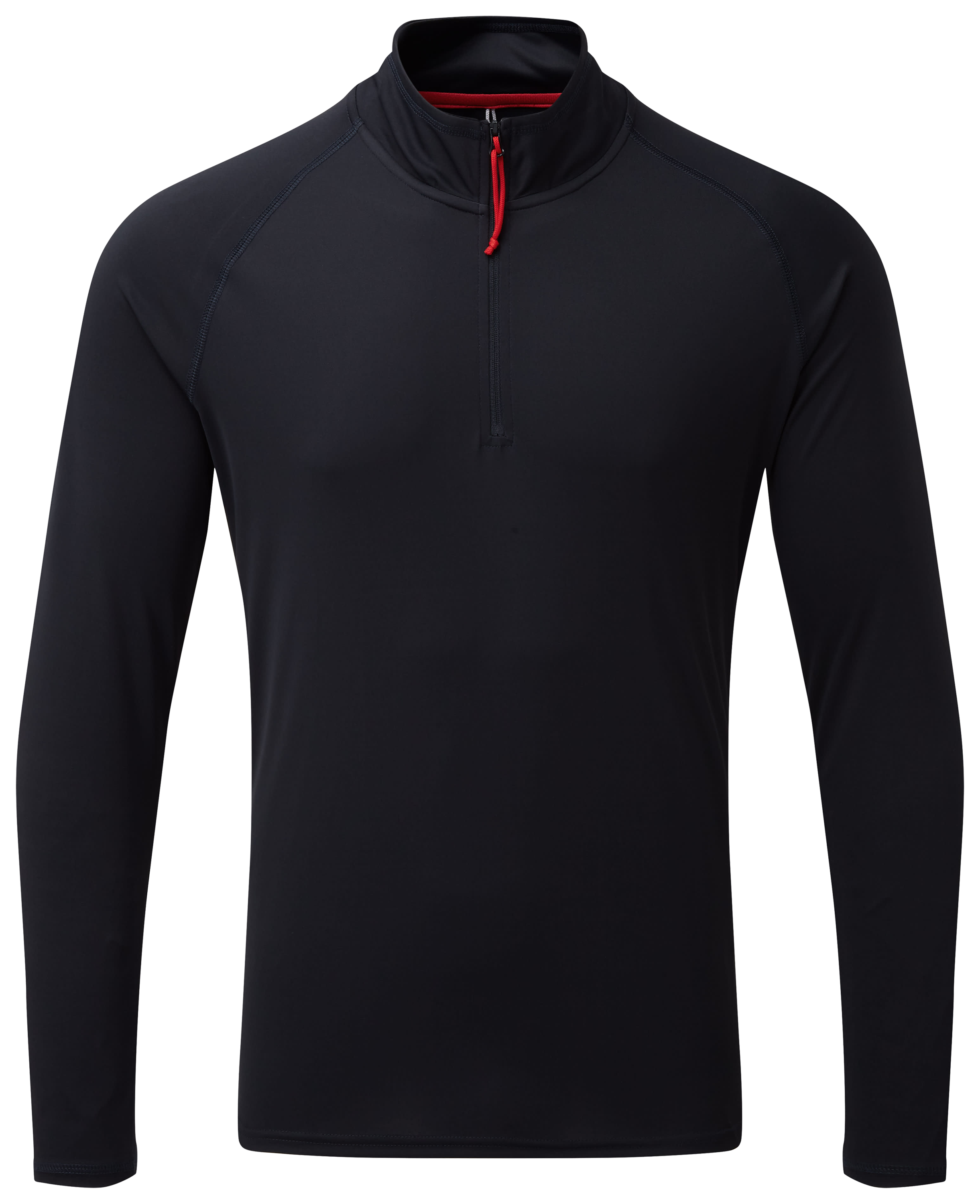 Image of Gill UV Tec Zip Neck Long-Sleeve T-Shirt - Navy