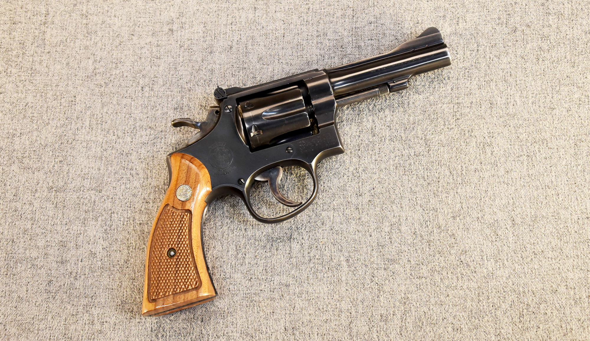 Image of Smith & Wesson ~ K-38 Combat Masterpiece ~ .38 Special