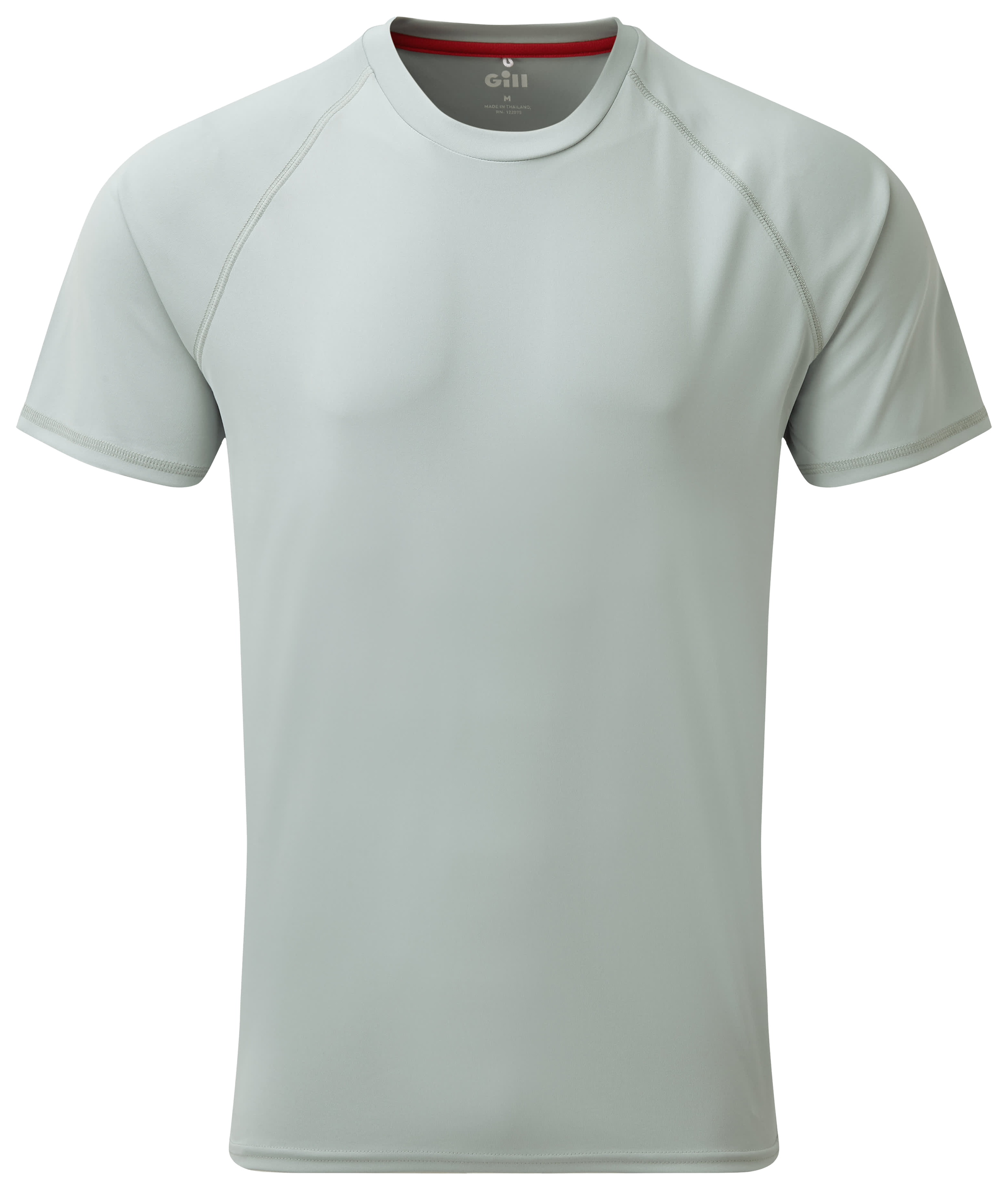 Image of Gill UV Tec Short-Sleeve Crew T-Shirt - Medium Grey