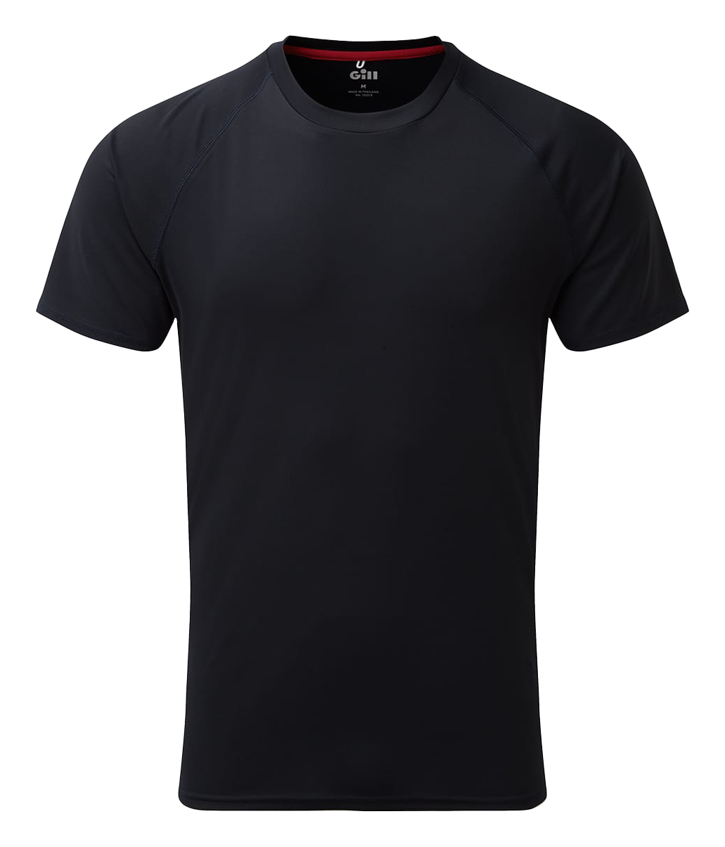 Image of Gill UV Tec Short-Sleeve Crew T-Shirt - Navy - XS