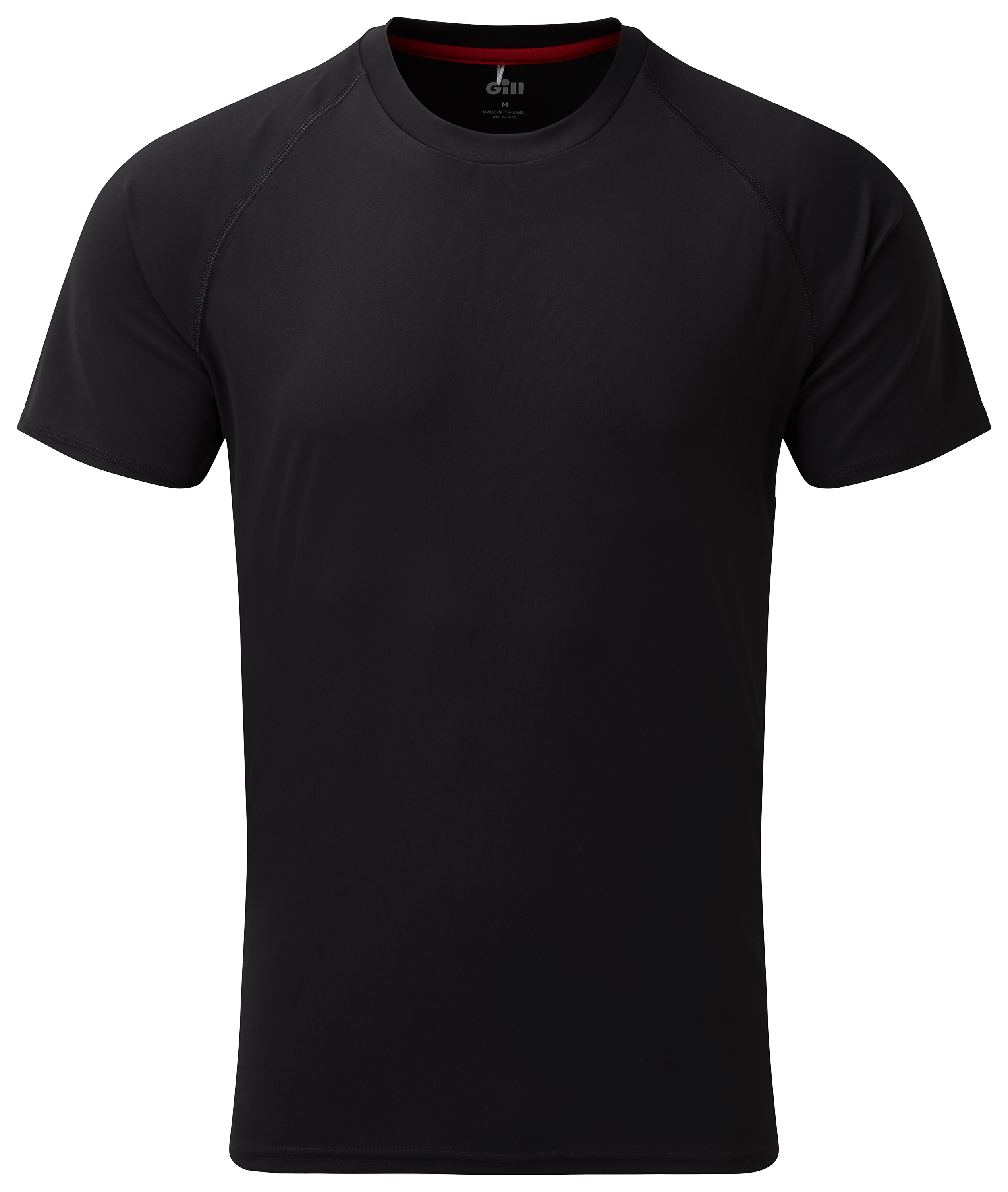 Image of Gill UV Tec Short-Sleeve Crew T-Shirt - Black - 3XL