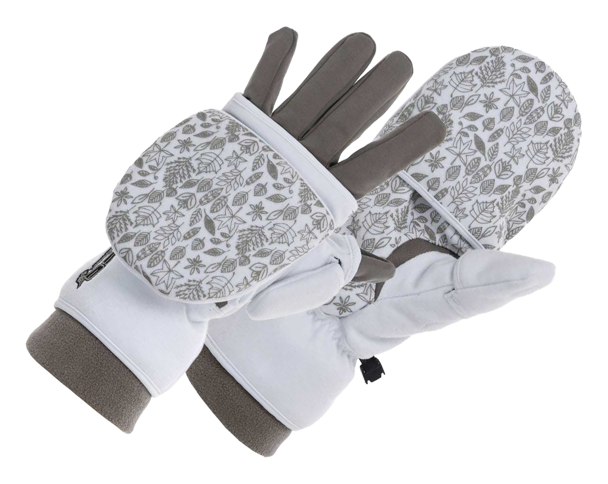 Image of DSG Outerwear Flip-Top 4.0 Mittens with Liner Gloves - White - XS