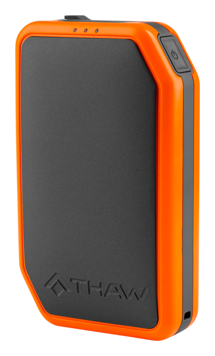 Image of THAW 5K Rechargeable Hand Warmer with Integrated Flashlight