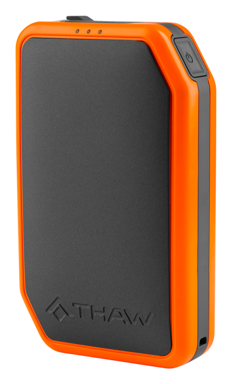 Image of THAW 10K Rechargeable Hand Warmer with Integrated Flashlight