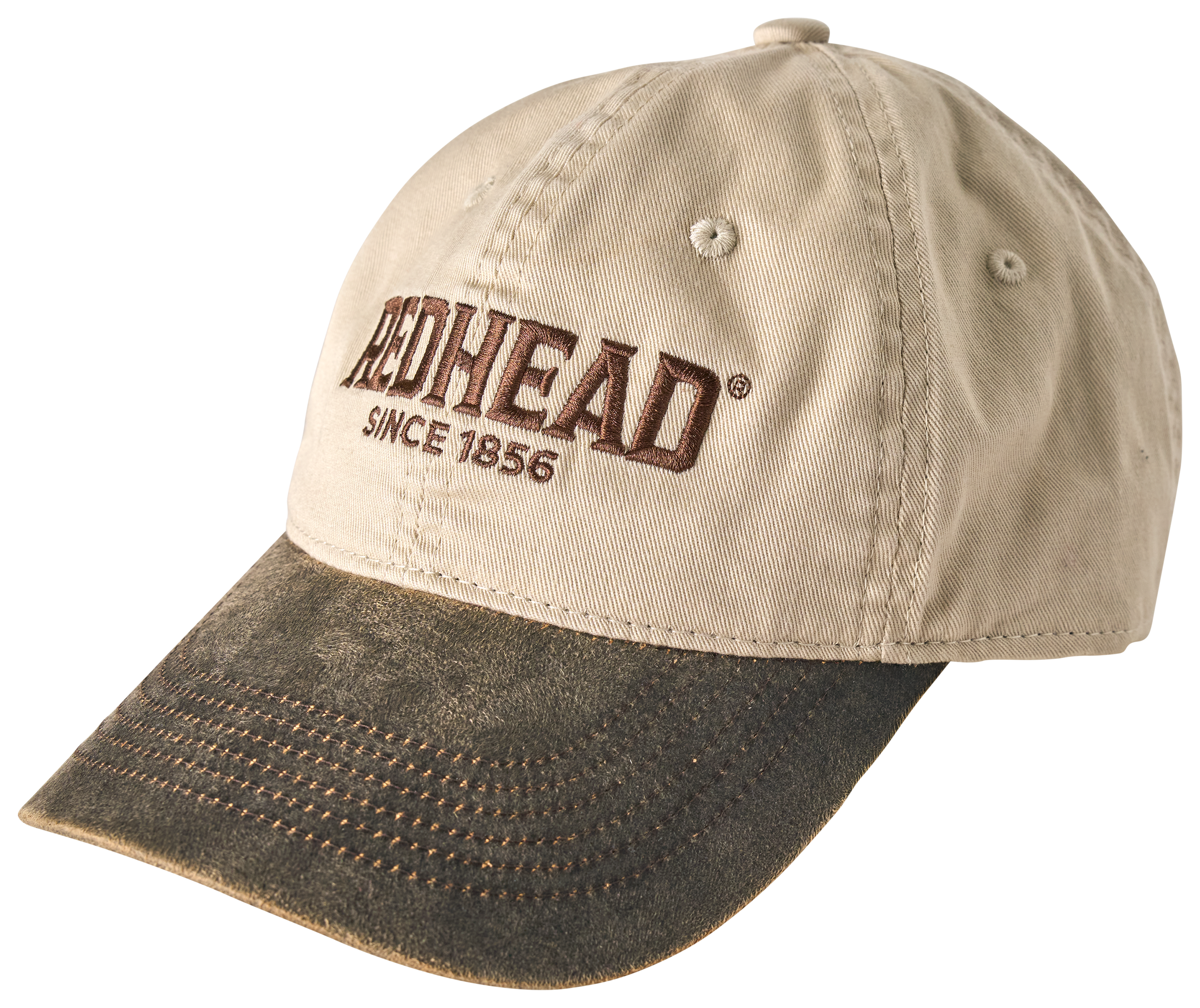 Image of RedHead Twill Embroidered Logo Adjustable Cap - Orange Gold