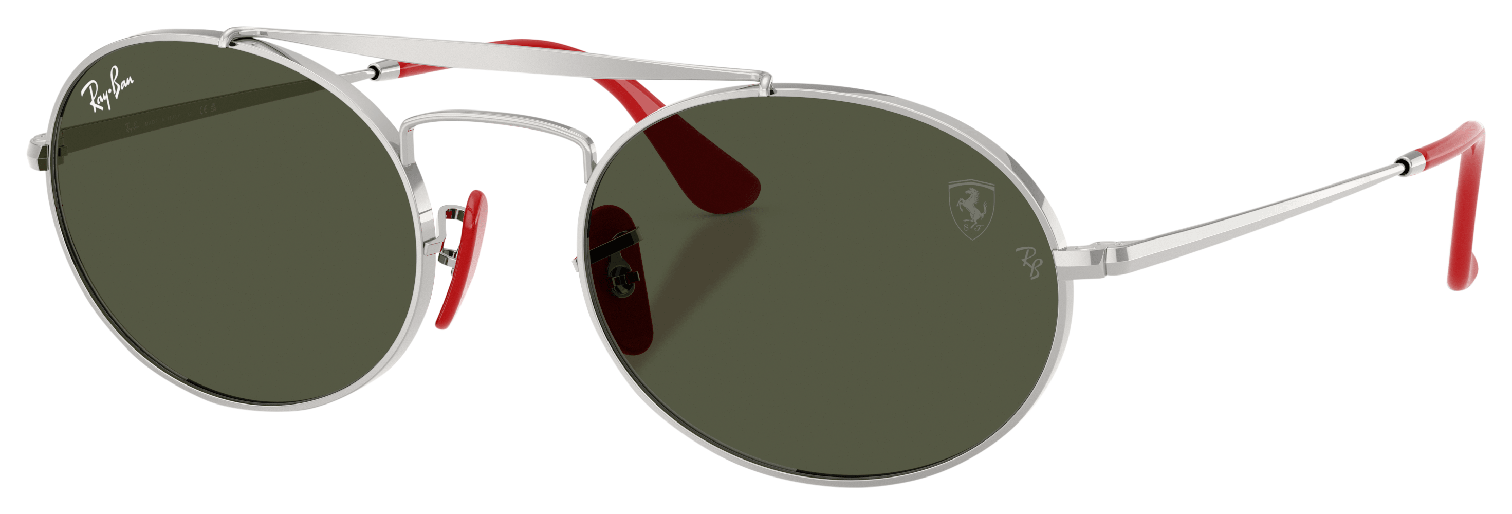 Image of Ray-Ban RB3778M Scuderia Ferrari Collection Glass Sunglasses