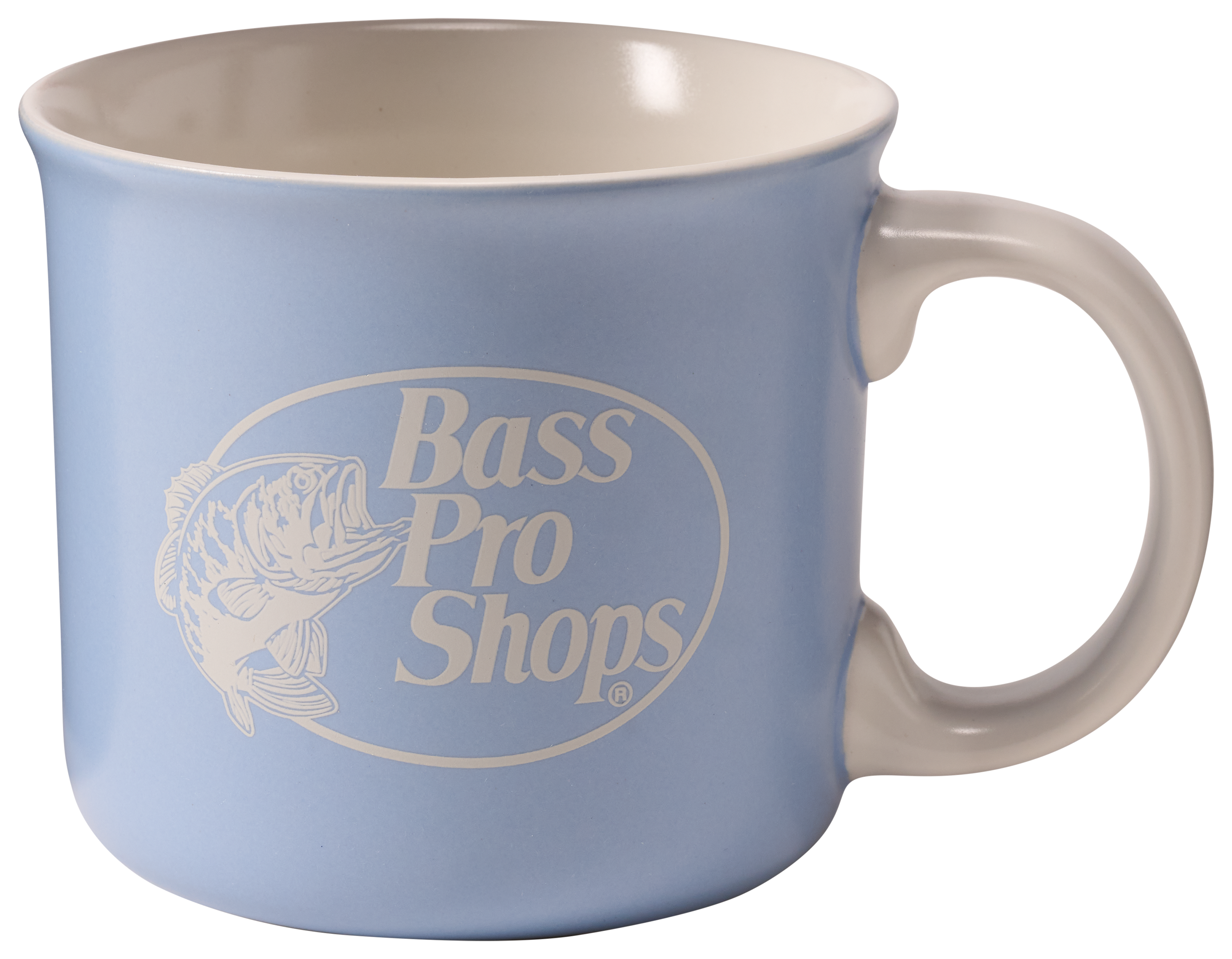 Image of Bass Pro Shops 16-oz. Camp Mug - Light Blue