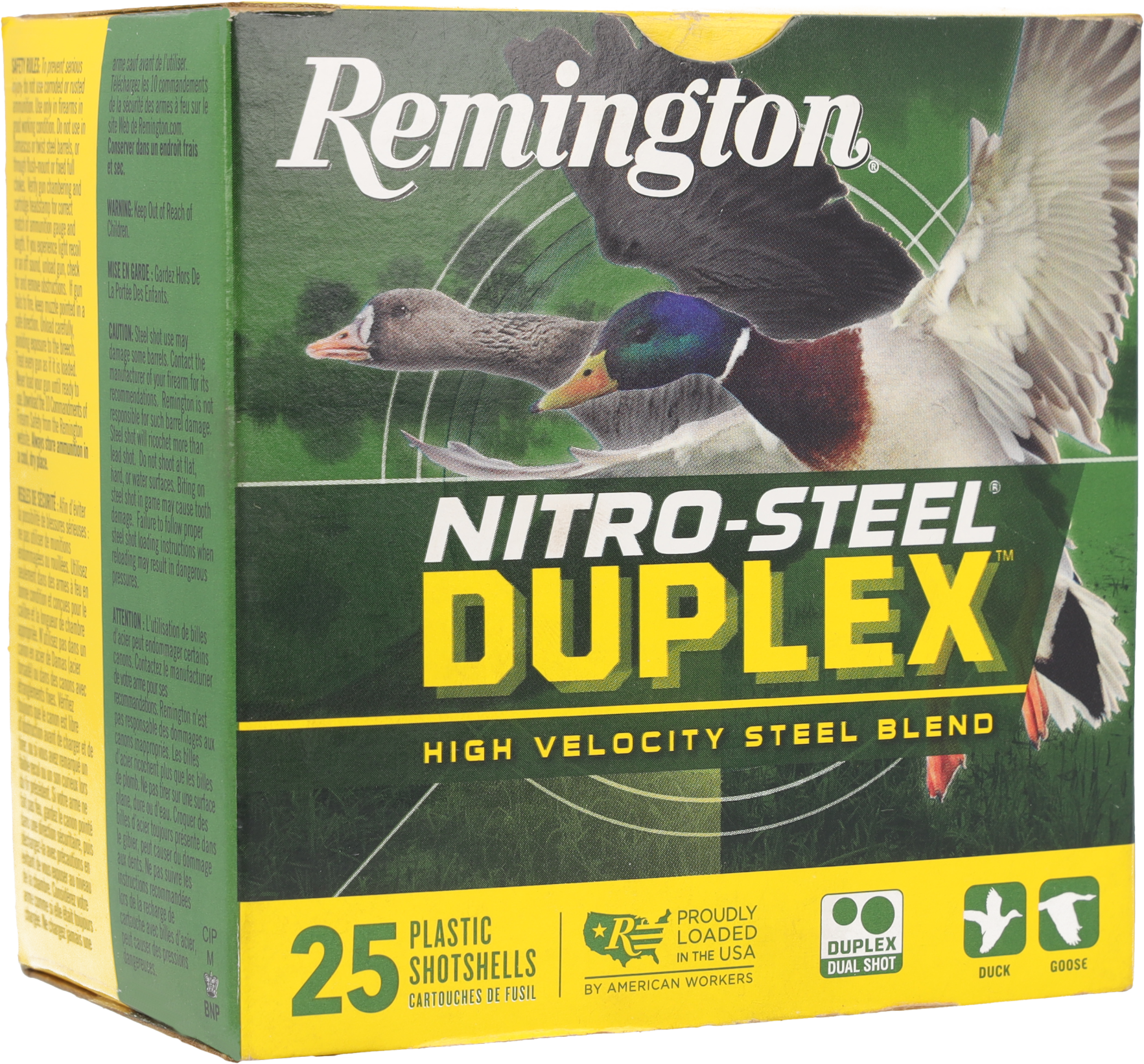 Image of "Remington Nitro-Steel Duplex High Velocity Steel Blend 12-Ga. 3"" 1-1/4 oz. Shotshells - #2/6 - 250 Rounds"