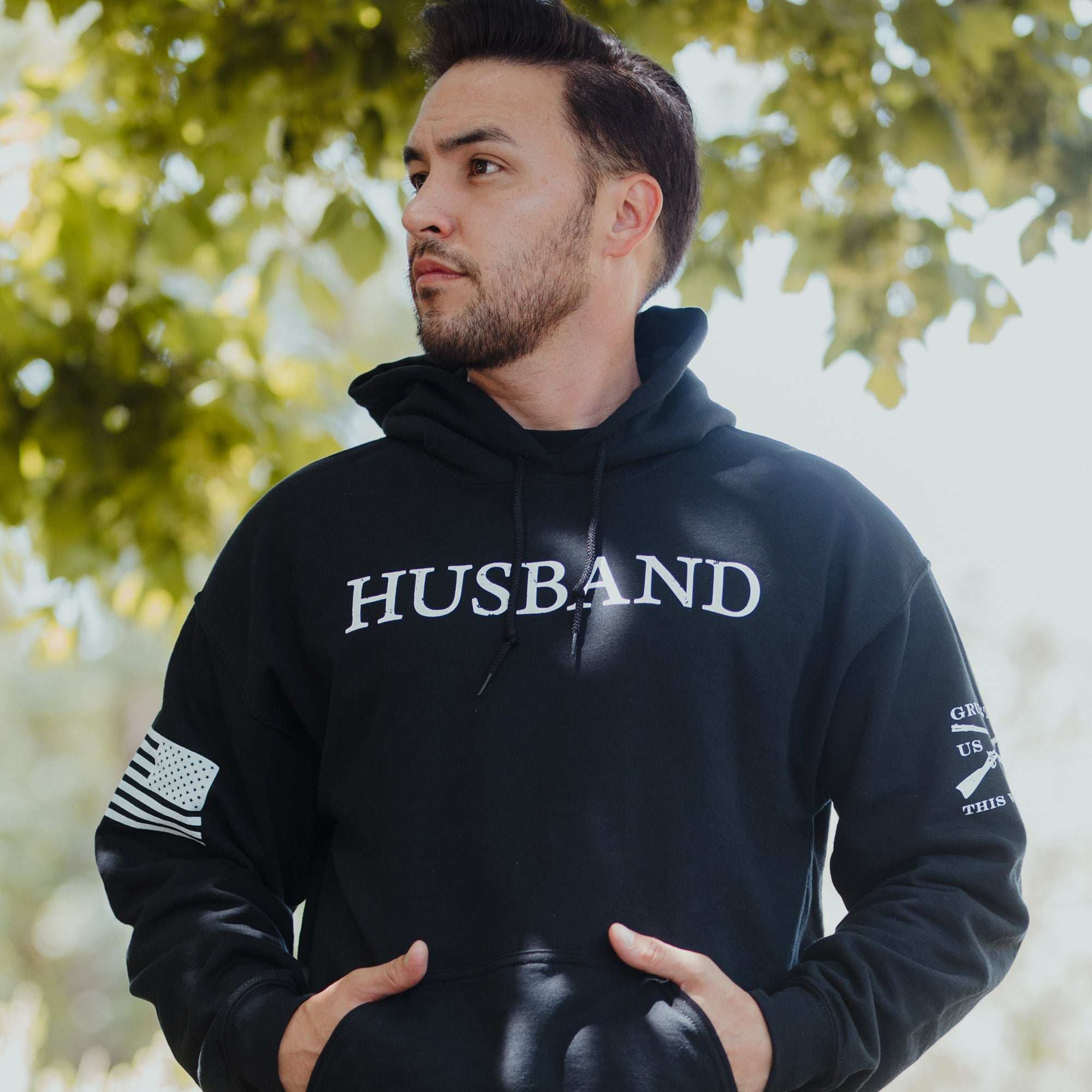 Image of Grunt Style Husband Defined Hoodie - Black - 2XL