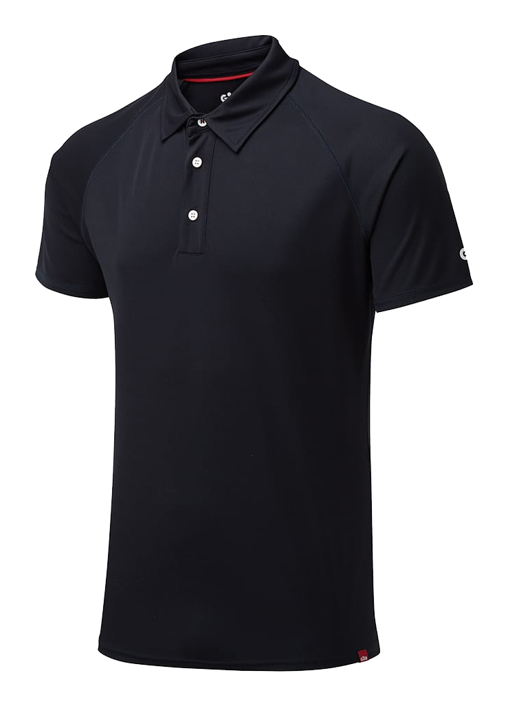 Image of Gill UV Tec Short-Sleeve Polo Shirt - Navy