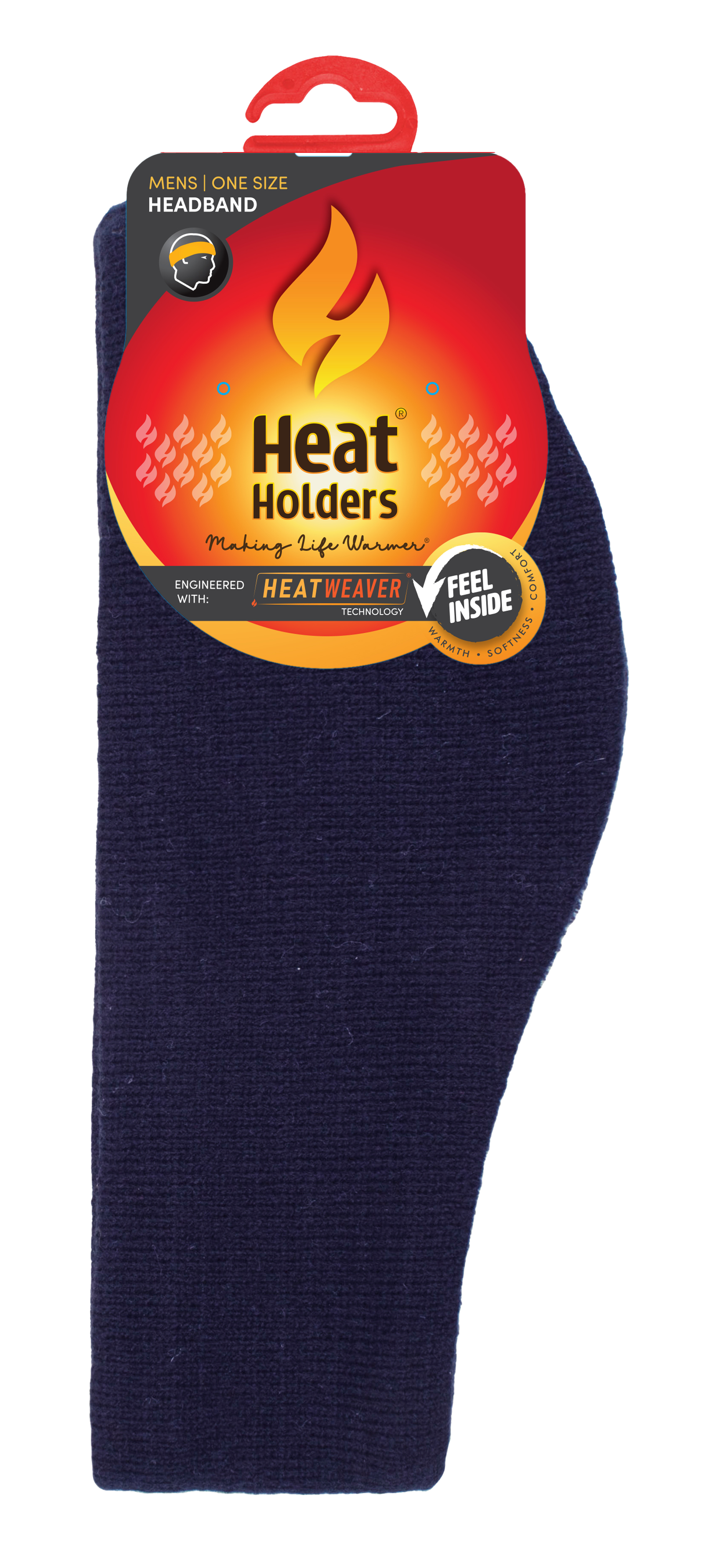 Image of Heat Holders Evan Contoured Headband - Navy