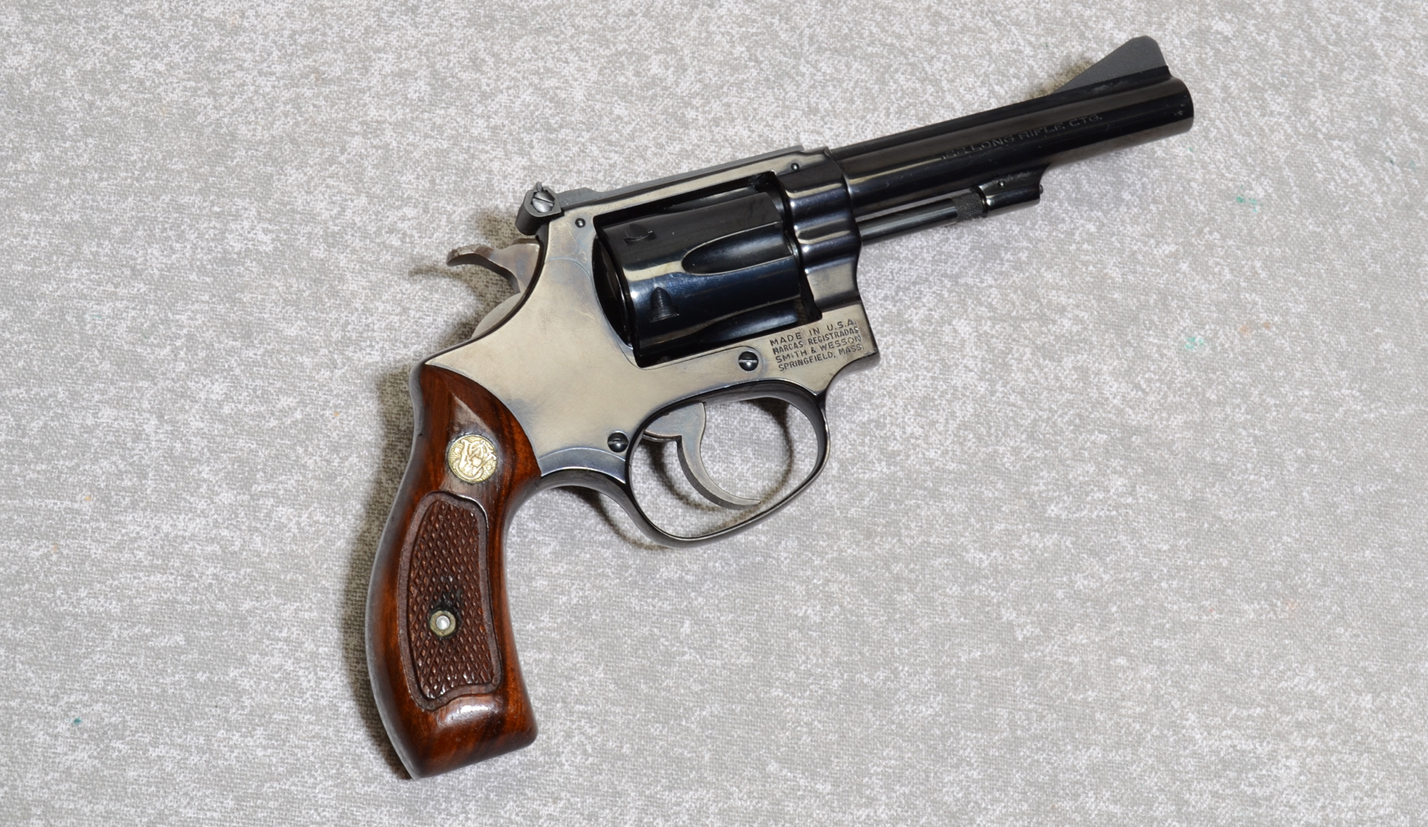 Image of Smith & Wesson 34-1 Pistol, .22 Long Rifle, 4 Inch Barrel, 1 1/2 lbs.