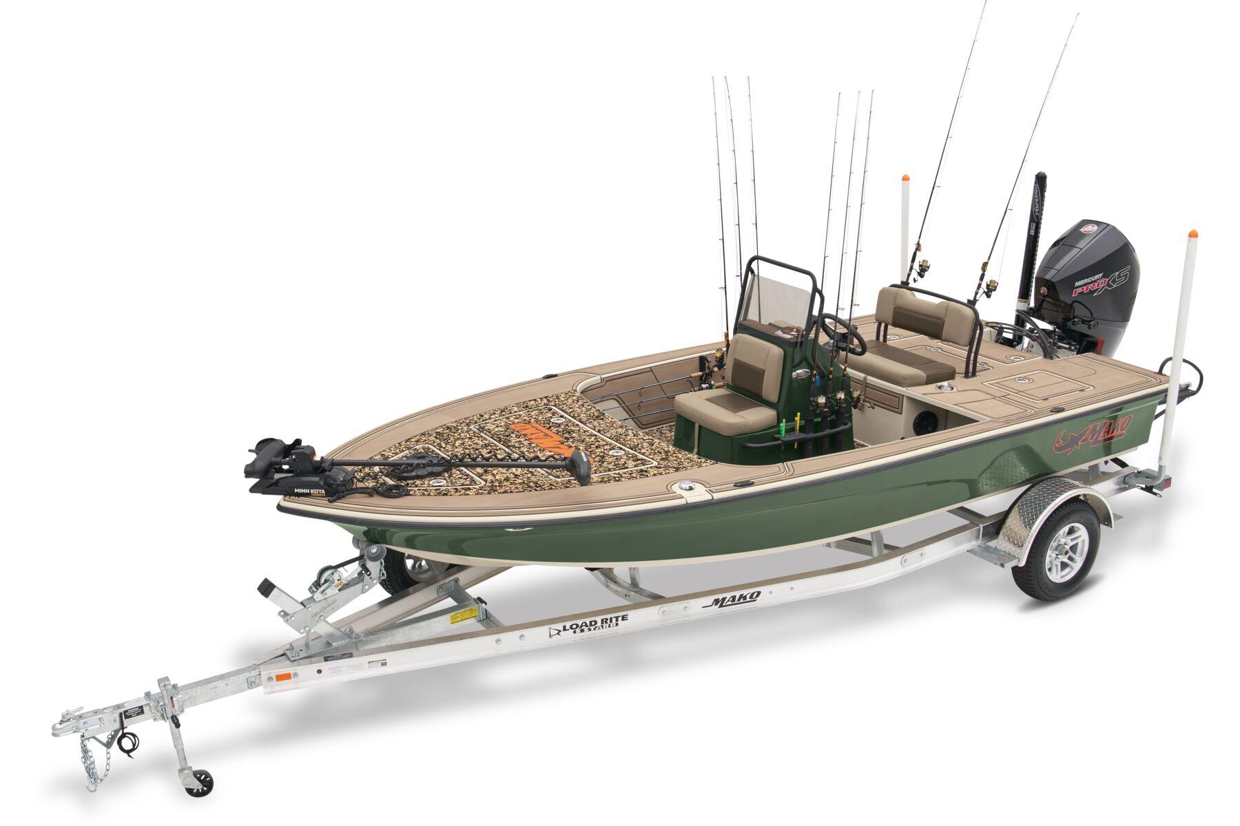 2025 MAKO 18 PRO SKIFF BACKWATER EDITION