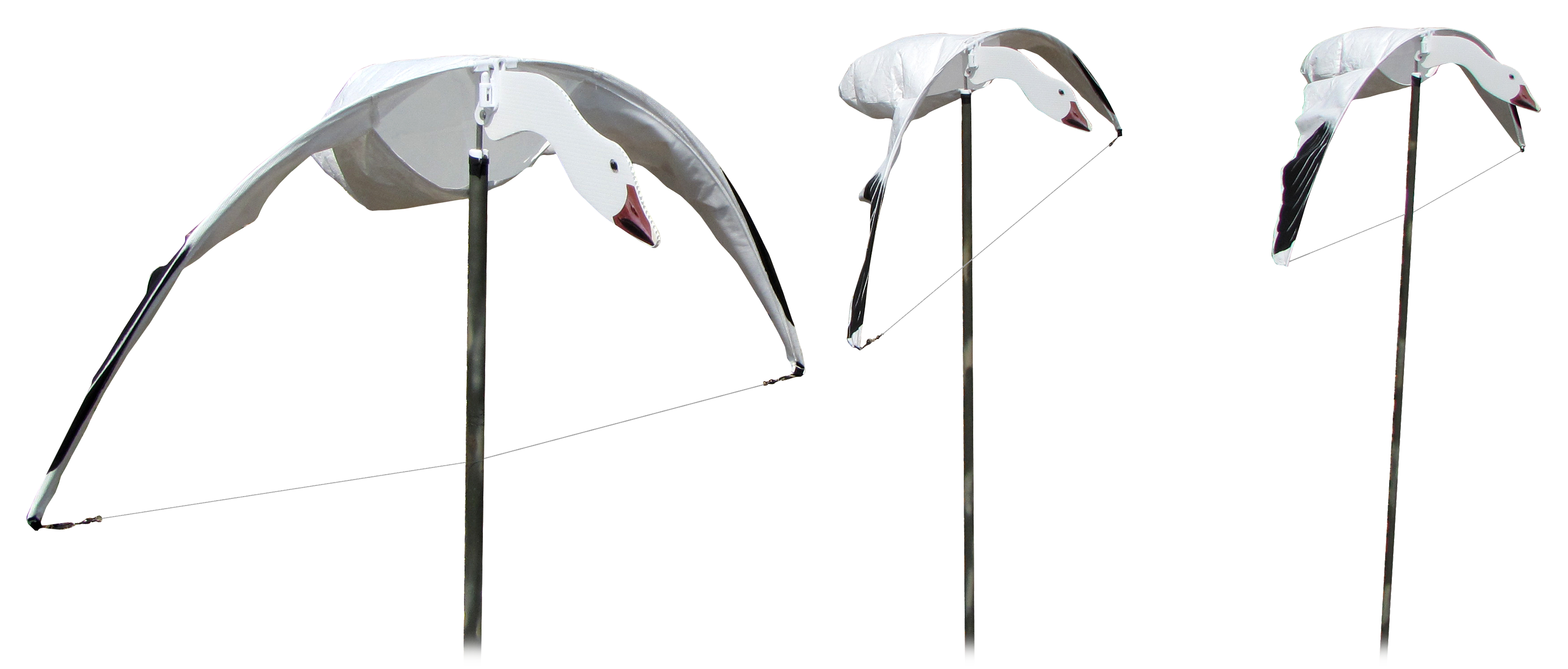 Heavy Hauler Cupped and Committed Snow Goose Decoy 3-Pack
