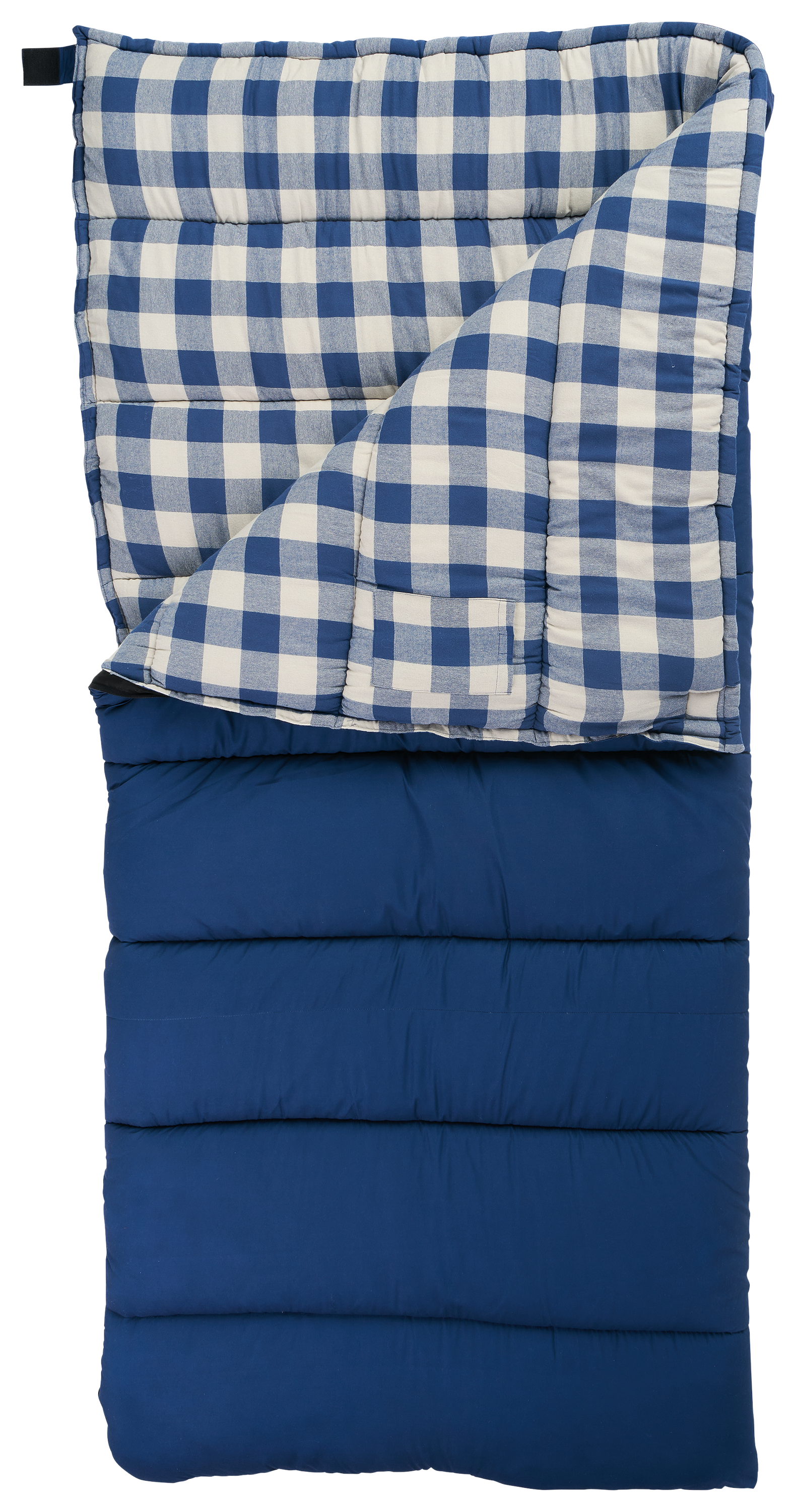 Image of Bass Pro Shops Hercules 20° Oversized Rectangular Sleeping Bag - Navy
