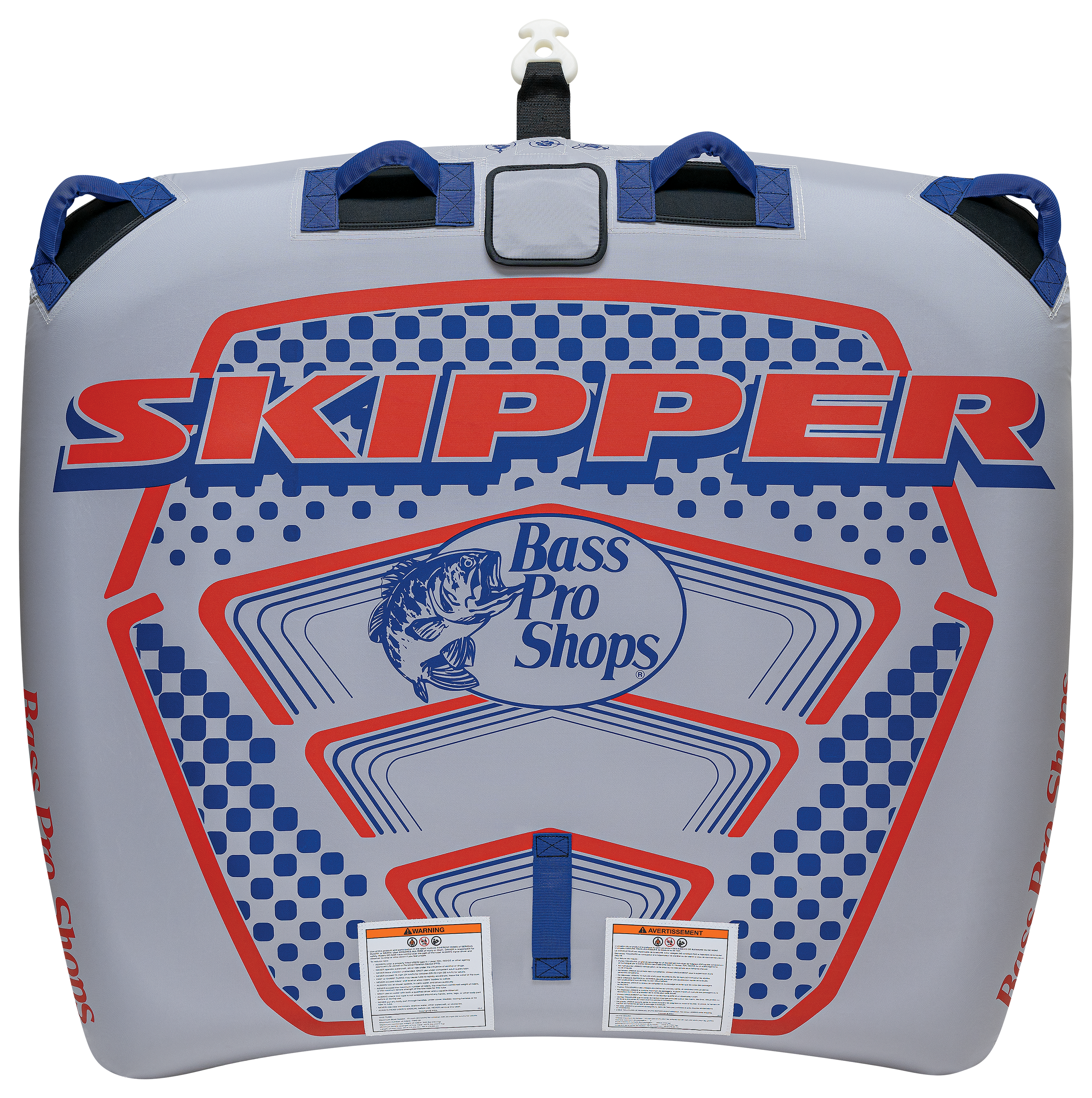 Image of Bass Pro Shops Skipper Tube with Rope and Air Pump Combo