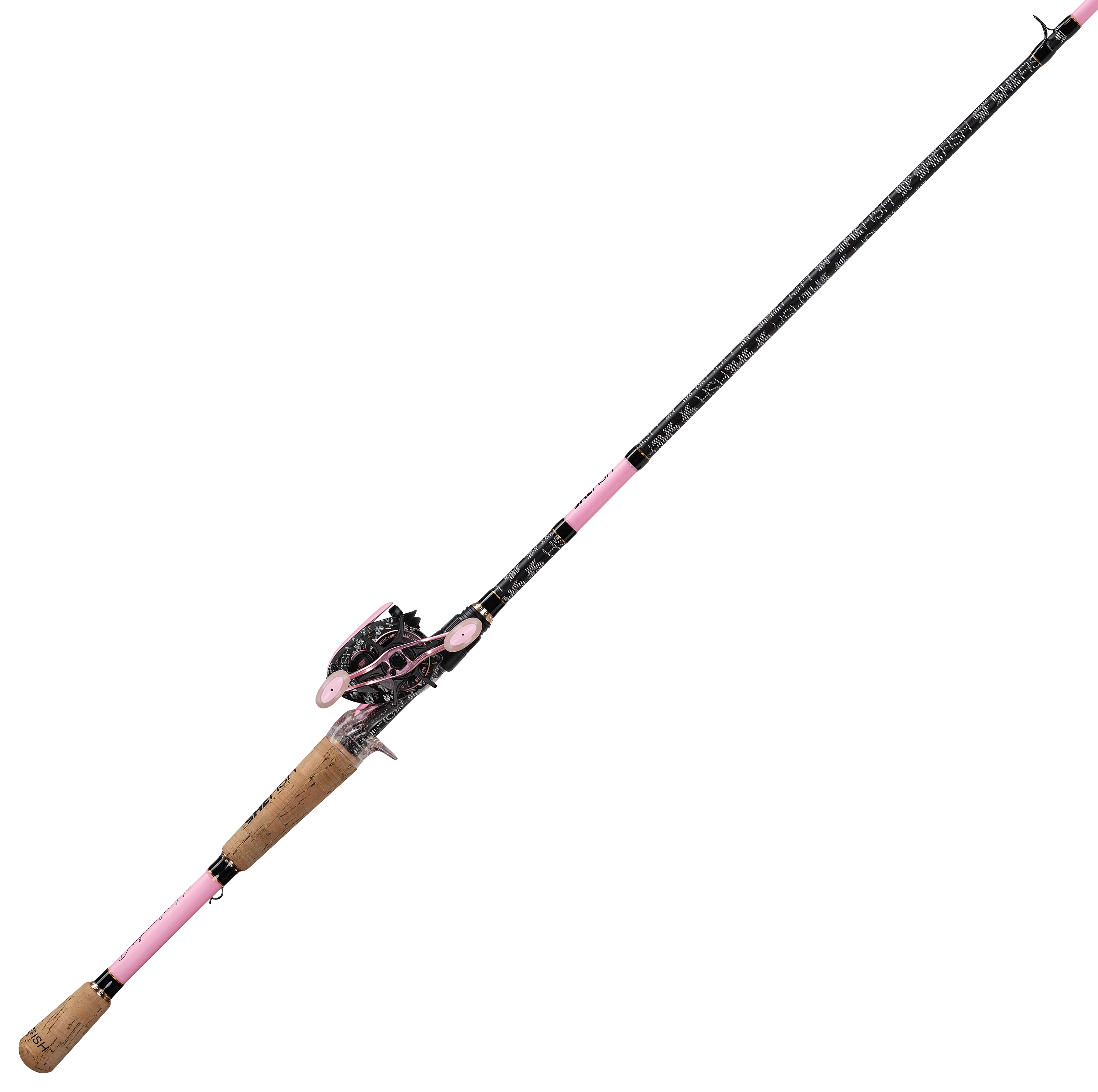 Image of SheFish Fashion Elite Baitcast Combo - Pink