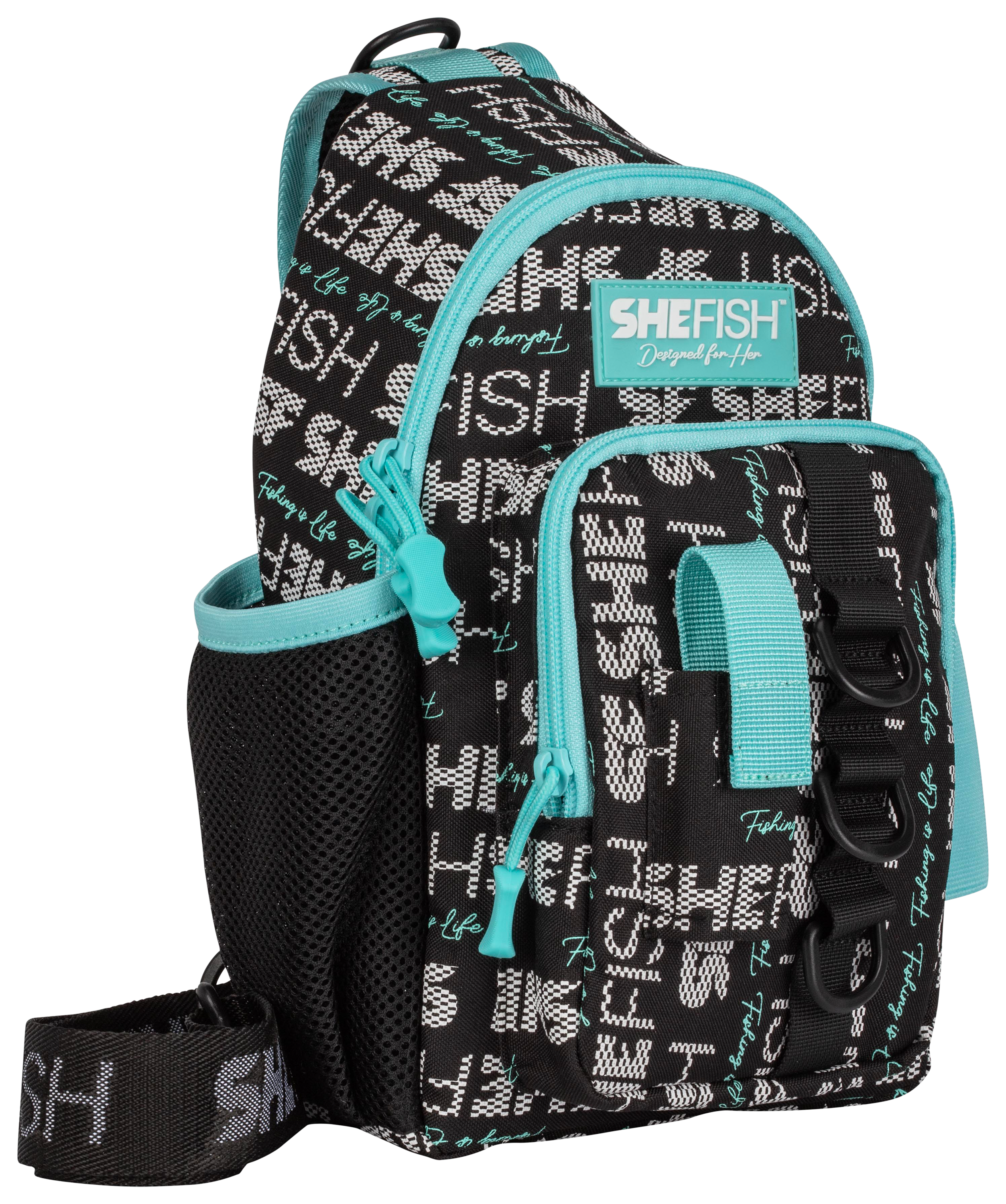 Image of SheFish Tackle Sling Bag - Teal