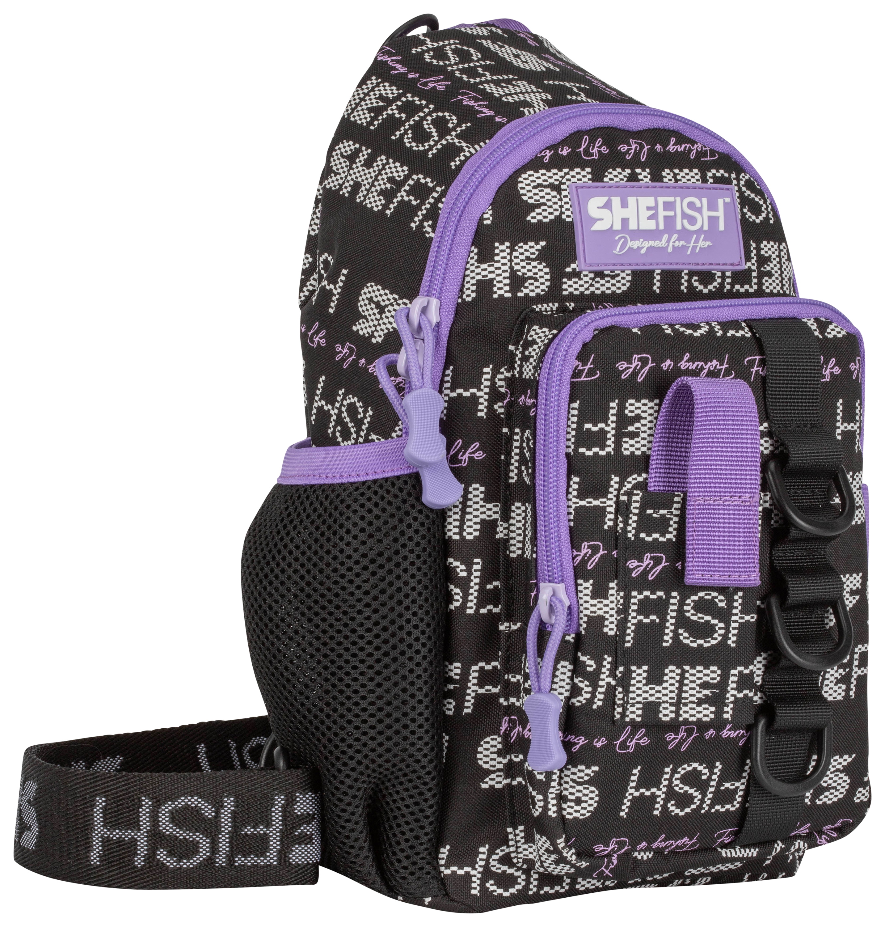 Image of SheFish Tackle Sling Bag - Lavender