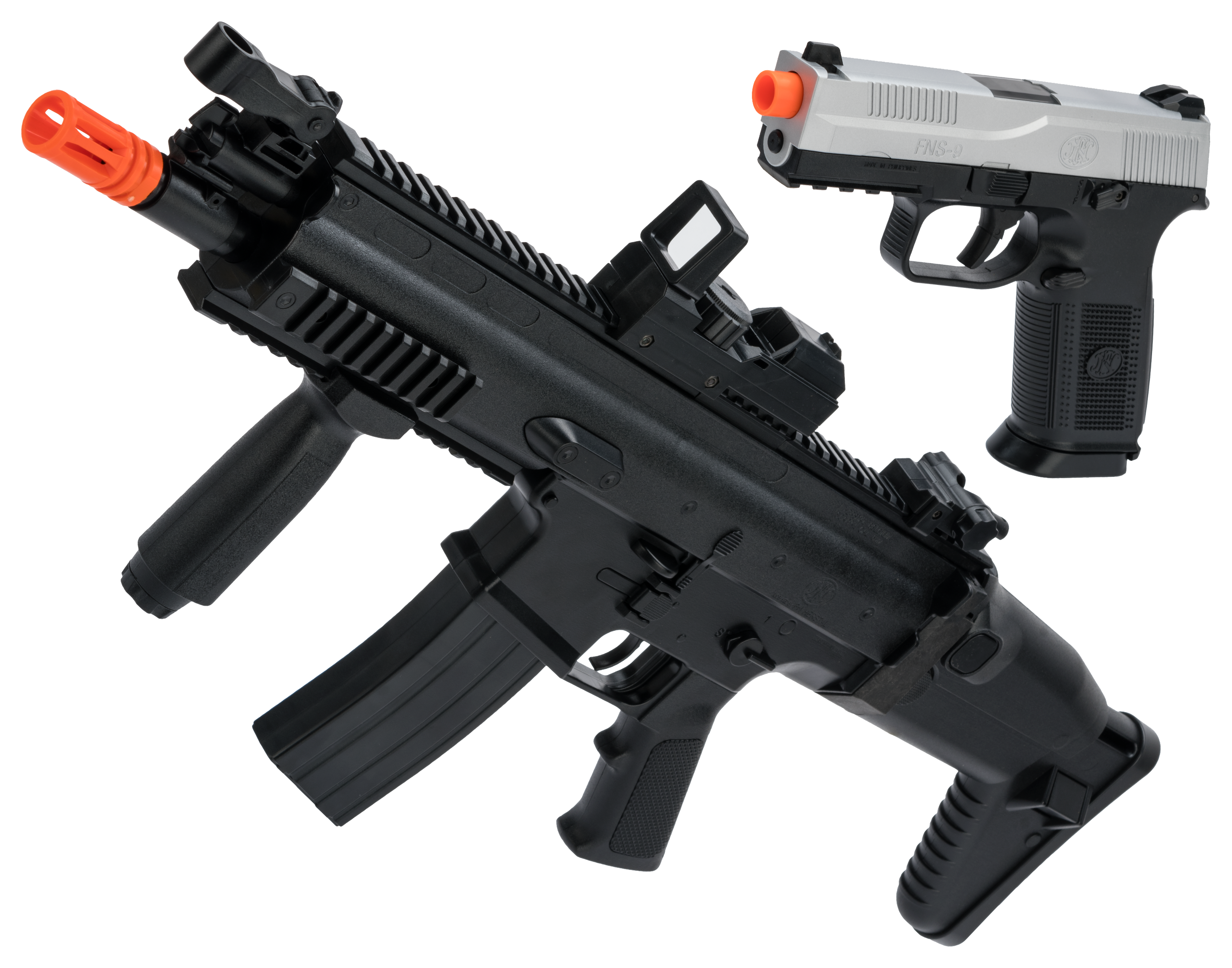Image of FN SCAR-L AEG Rifle with FNS-9 Pistol Airsoft Starter Kit