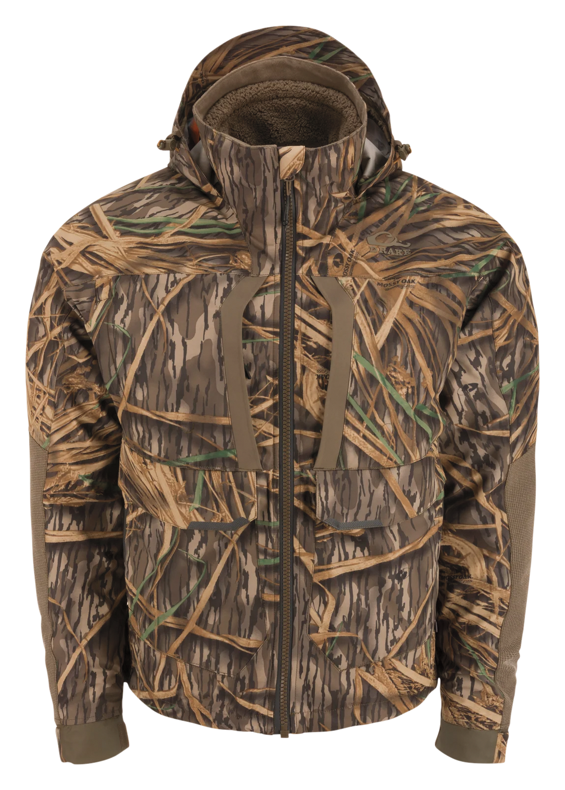 Image of Drake Waterfowl LST BMF 3-in-1 Pit Jacket - Mossy Oak Shadow Grass