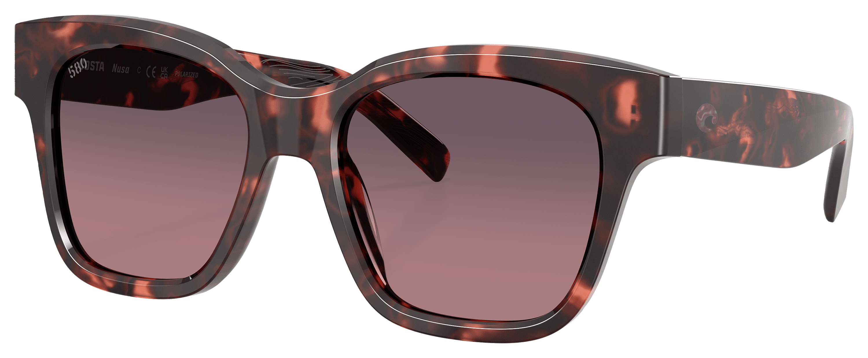 COSTA DEL MAR Nusa 580G Glass Polarized Sunglasses for Ladies
