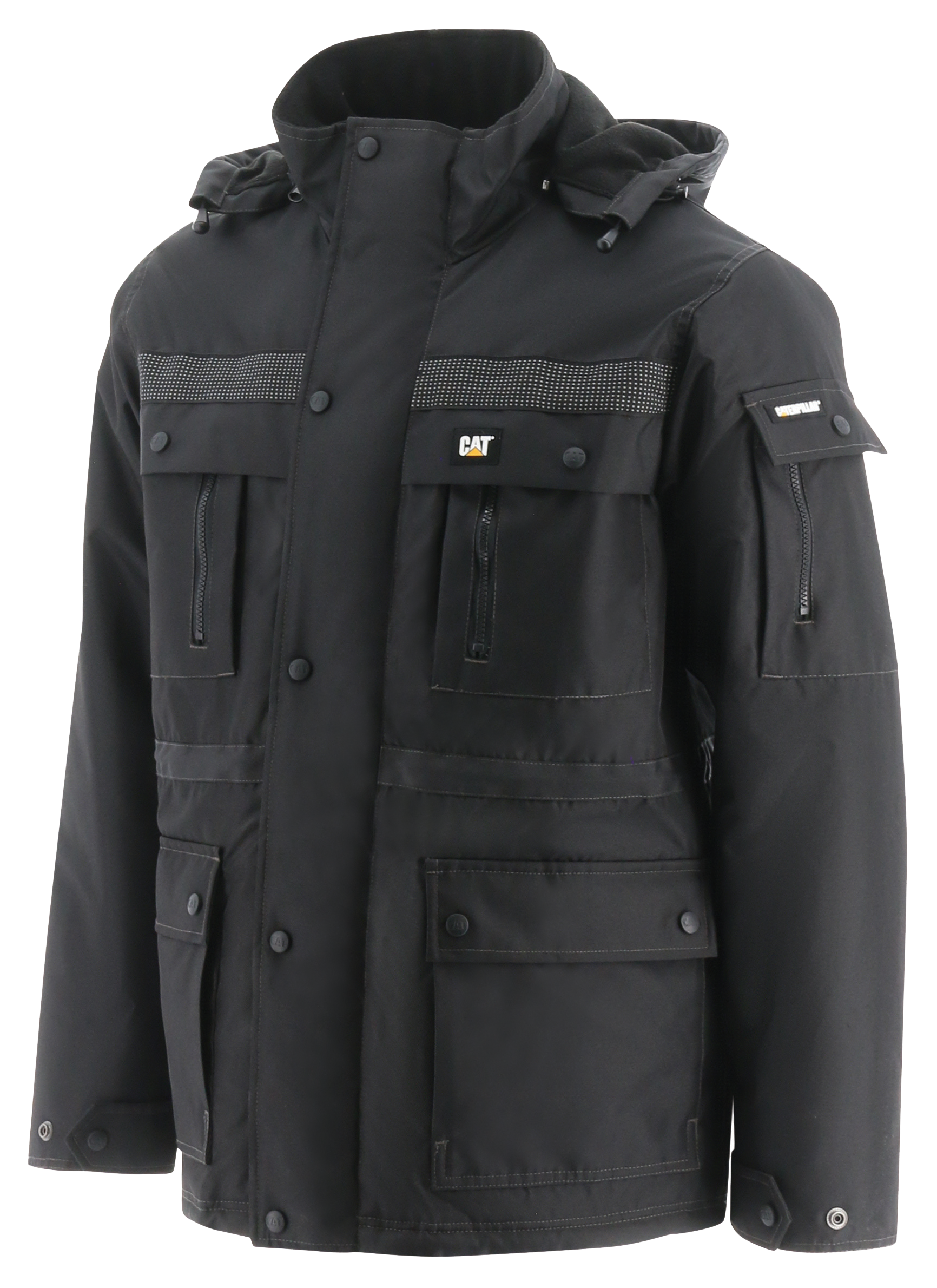 Image of CAT Heavy Insulated Parka for Men - Black - 3XL