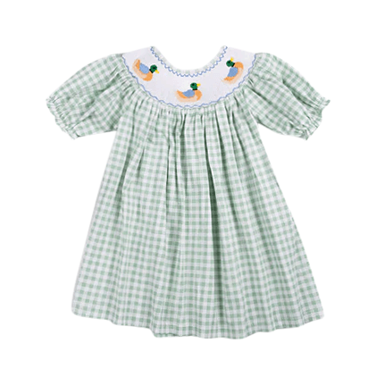 Image of Mallard Knit Kate Dress for Babies
