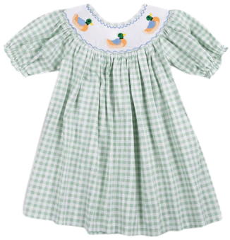Image of Mallard Knit Kate Dress for Toddlers