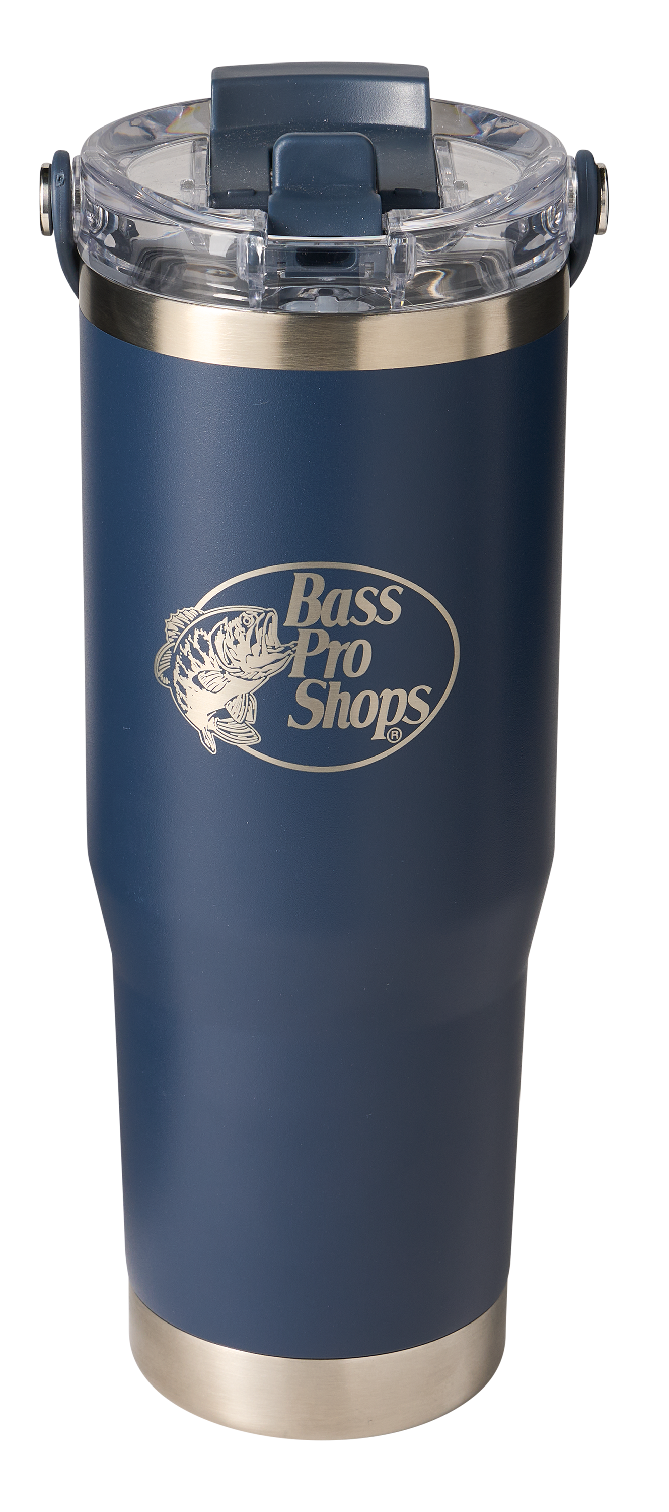 Image of Bass Pro Shops 32-oz. Dual-Lid Water Bottle - Navy
