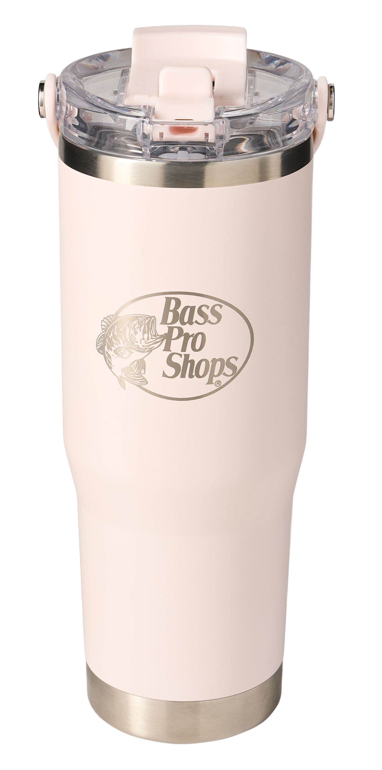 Image of Bass Pro Shops 32-oz. Dual-Lid Water Bottle - Rose