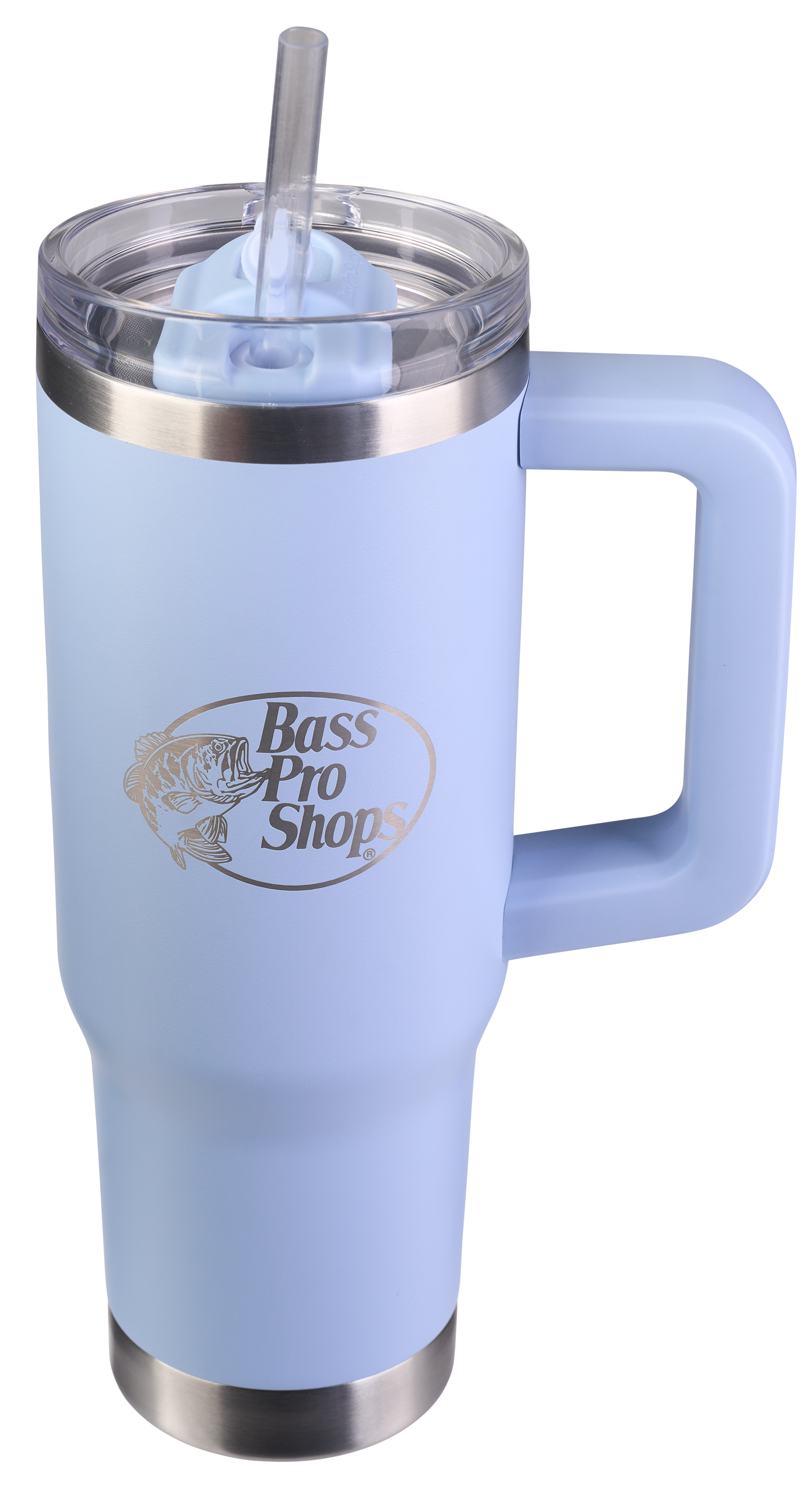 Image of Bass Pro Shops 30-oz. Mug with Slider Lid and Straw - Skyway