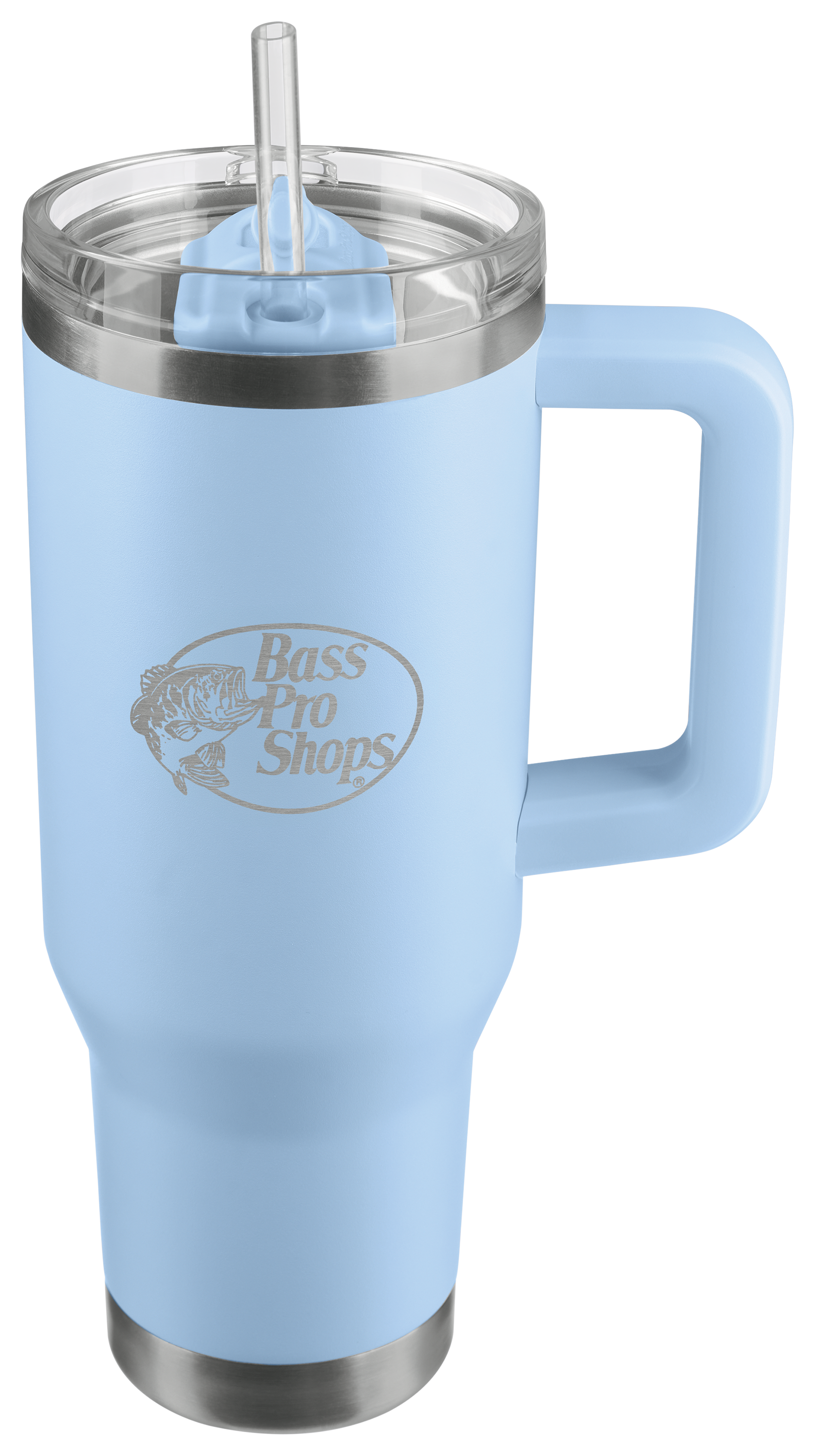 BASS PRO SHOPS 40-oz. Mug with Slider Lid and Straw