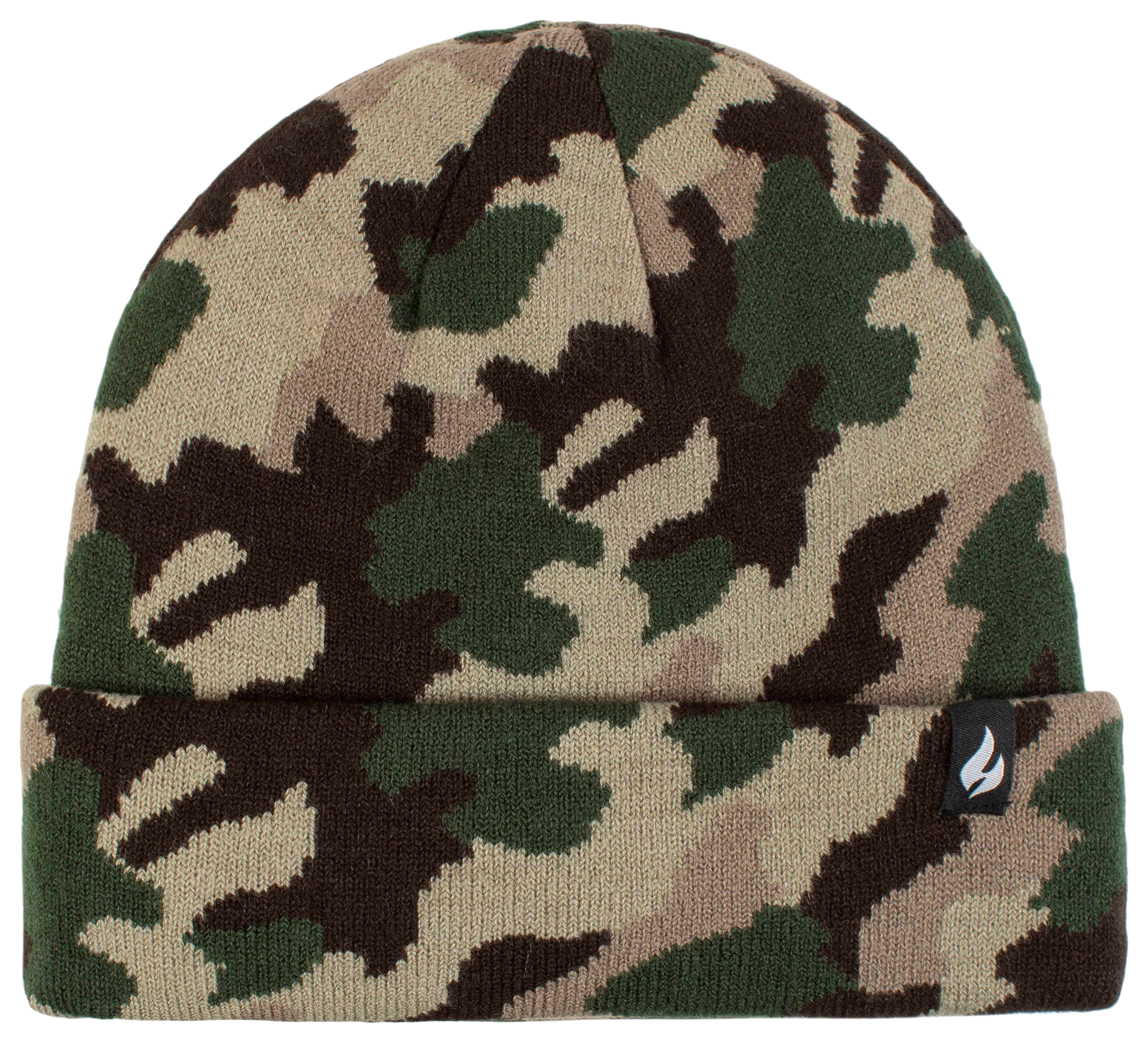 Heat Holders Gunner Camouflage Knit Roll-Up Beanie - Heat Holders
