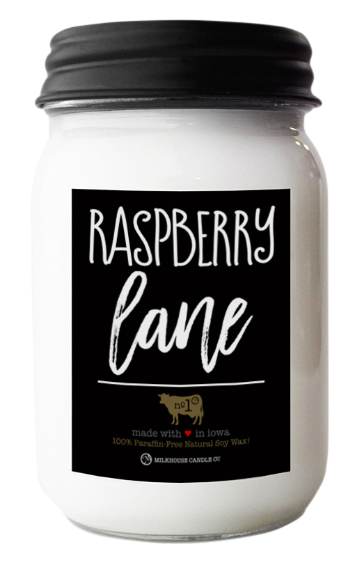 Image of Milkhouse Candles Jar Candle - Raspberry Lane