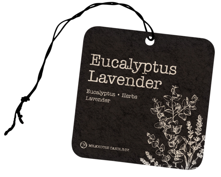 Image of Milkhouse Candles Car Freshener - Eucalyptus Lavender