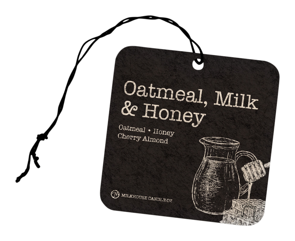 Image of Milkhouse Candles Car Freshener - Oatmeal Milk & Honey