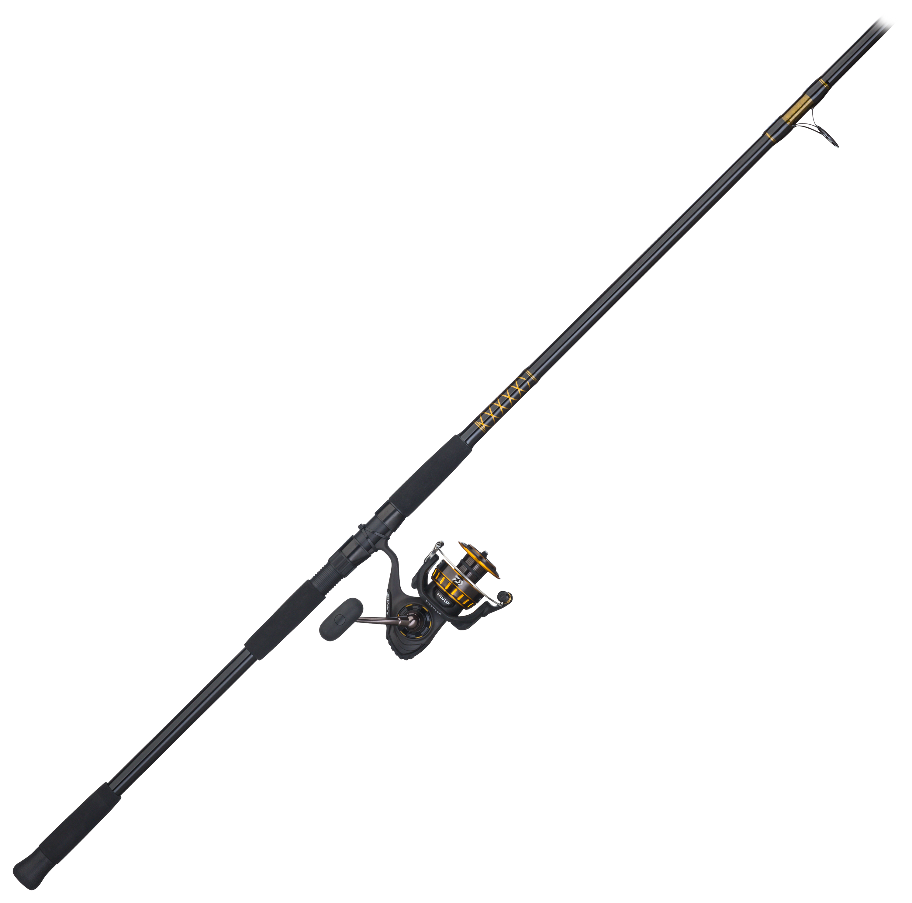 Daiwa BG5000/1002MH Daiwa, BG Saltwater Pre-Mounted Combo, 5000, 6 + 1  Bearing, Spinning, 10', 2 Piece, Medium Heavy