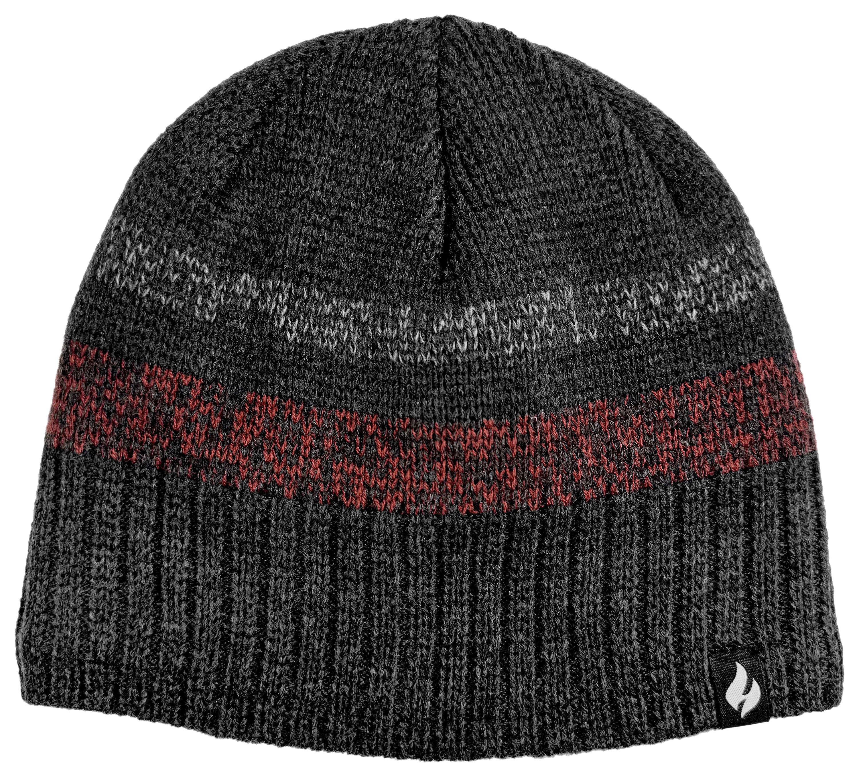 Image of Heat Holders Astor Twist Stripe Cap - Grey