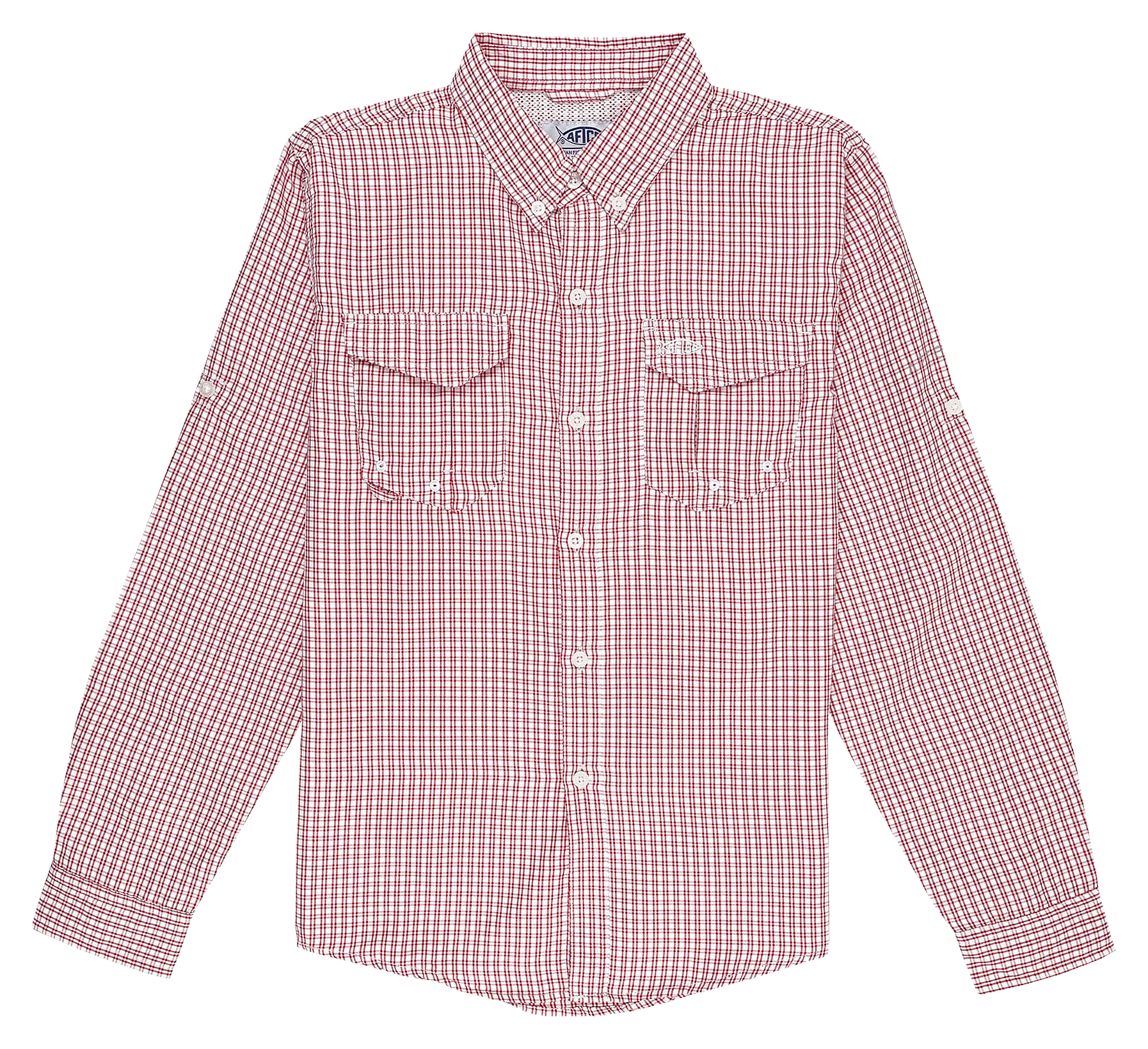 Image of AFTCO Sirius Long-Sleeve Vented Fishing Shirt for Kids