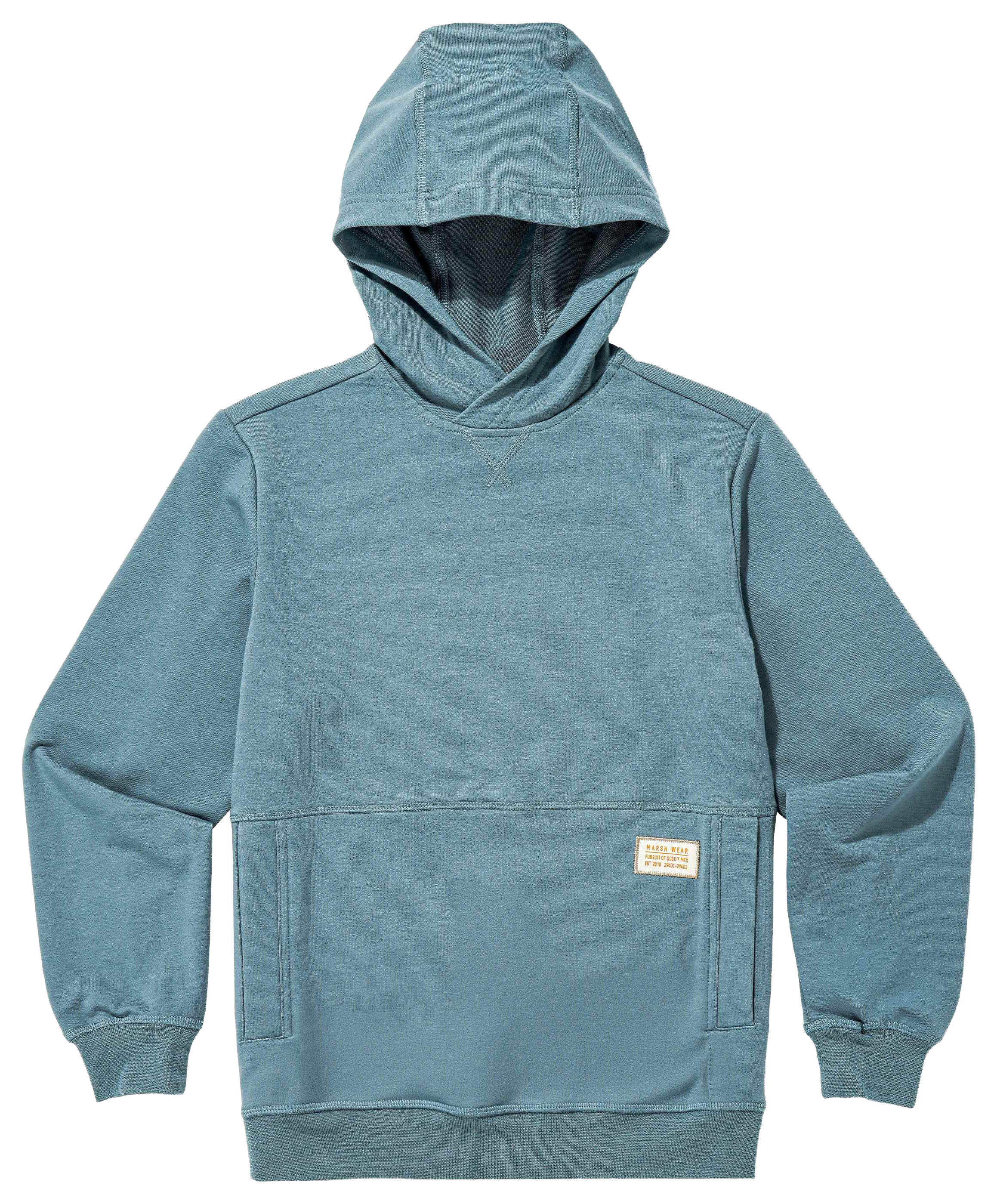 Image of Marsh Wear Fireside Hoodie for Kids - Goblin Blue