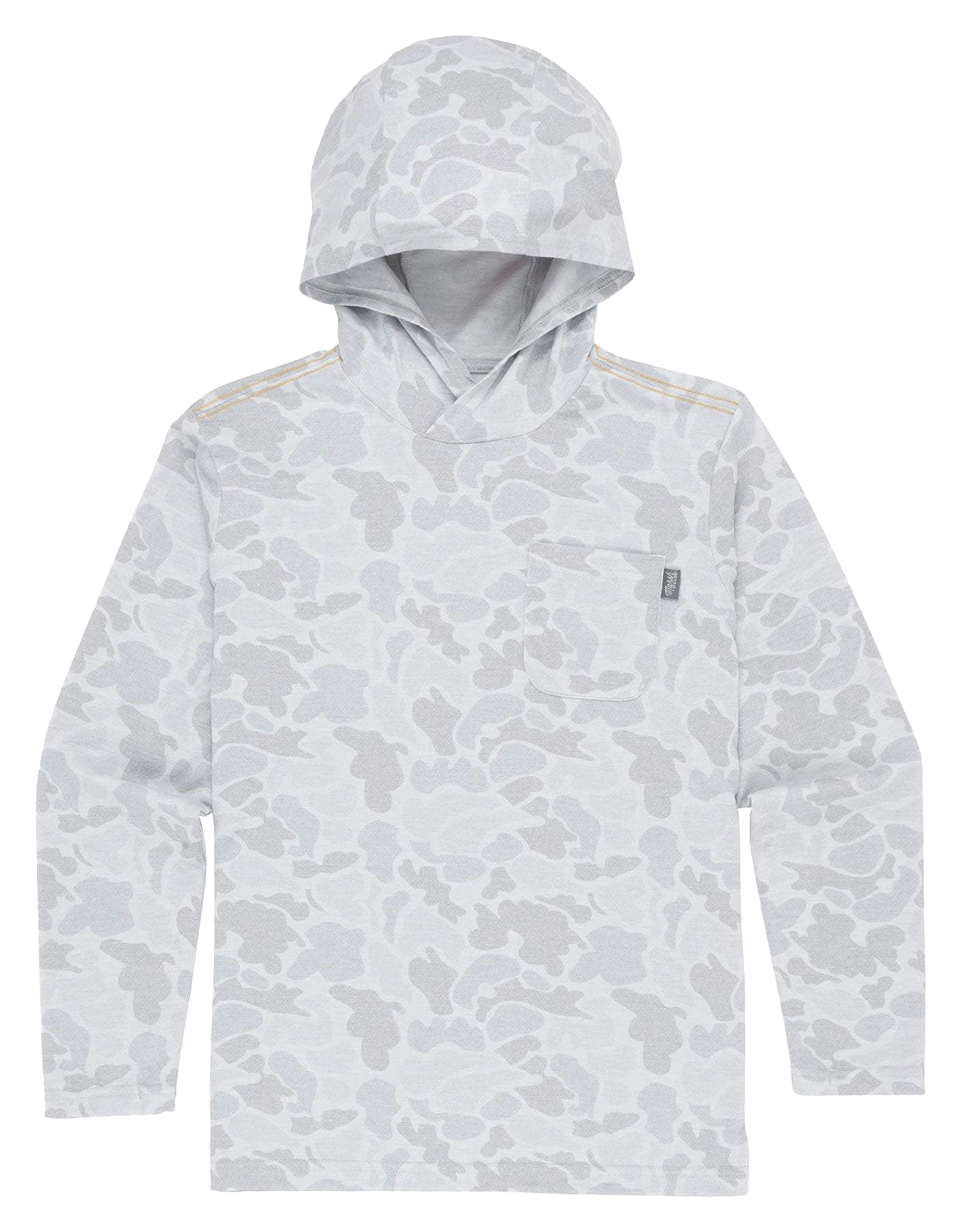 Marsh Wear Buxton Tech Hoodie for Youth - Gray Camo - M