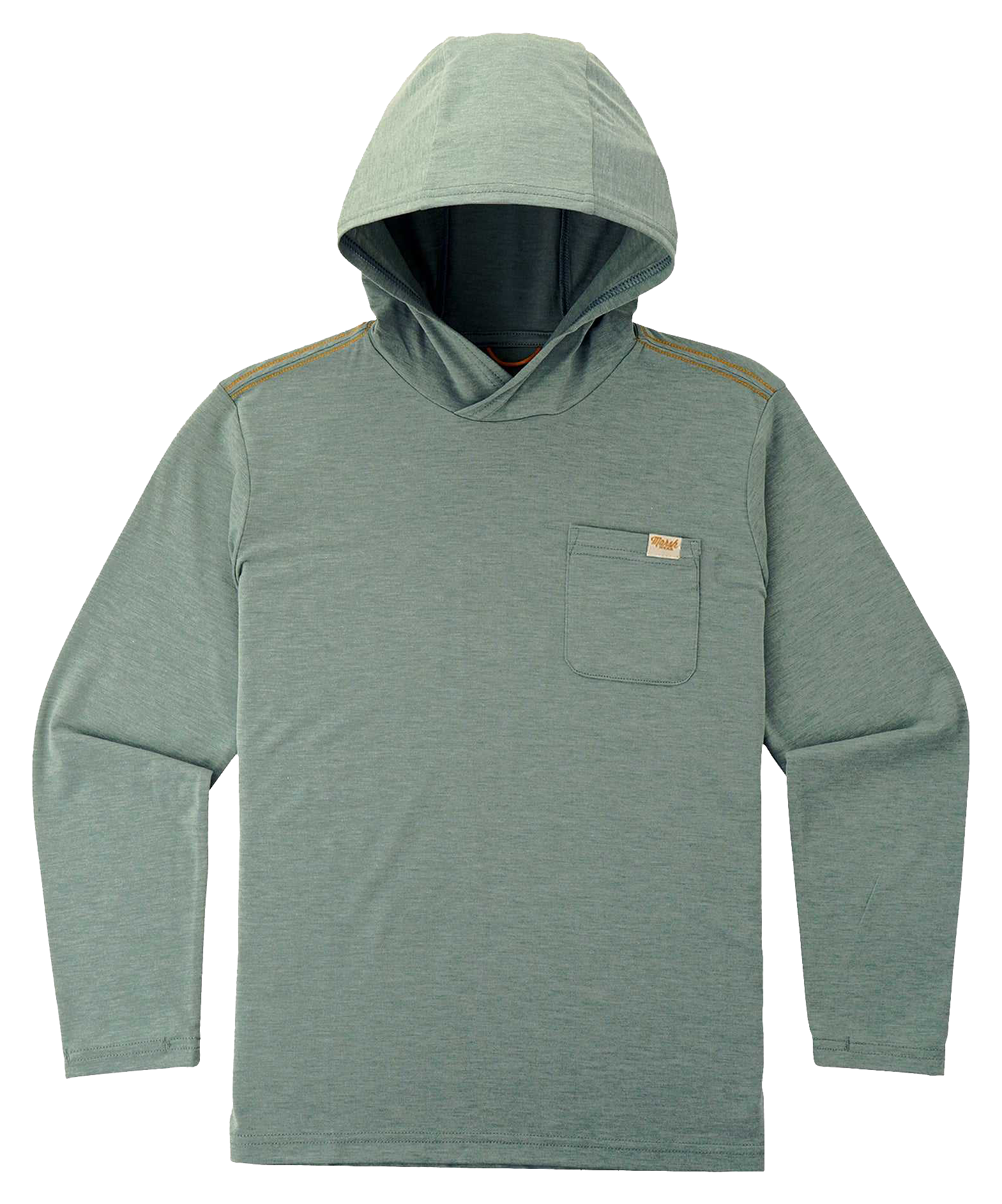 Marsh Wear Buxton Tech Hoodie for Youth - Trellis Heather - S