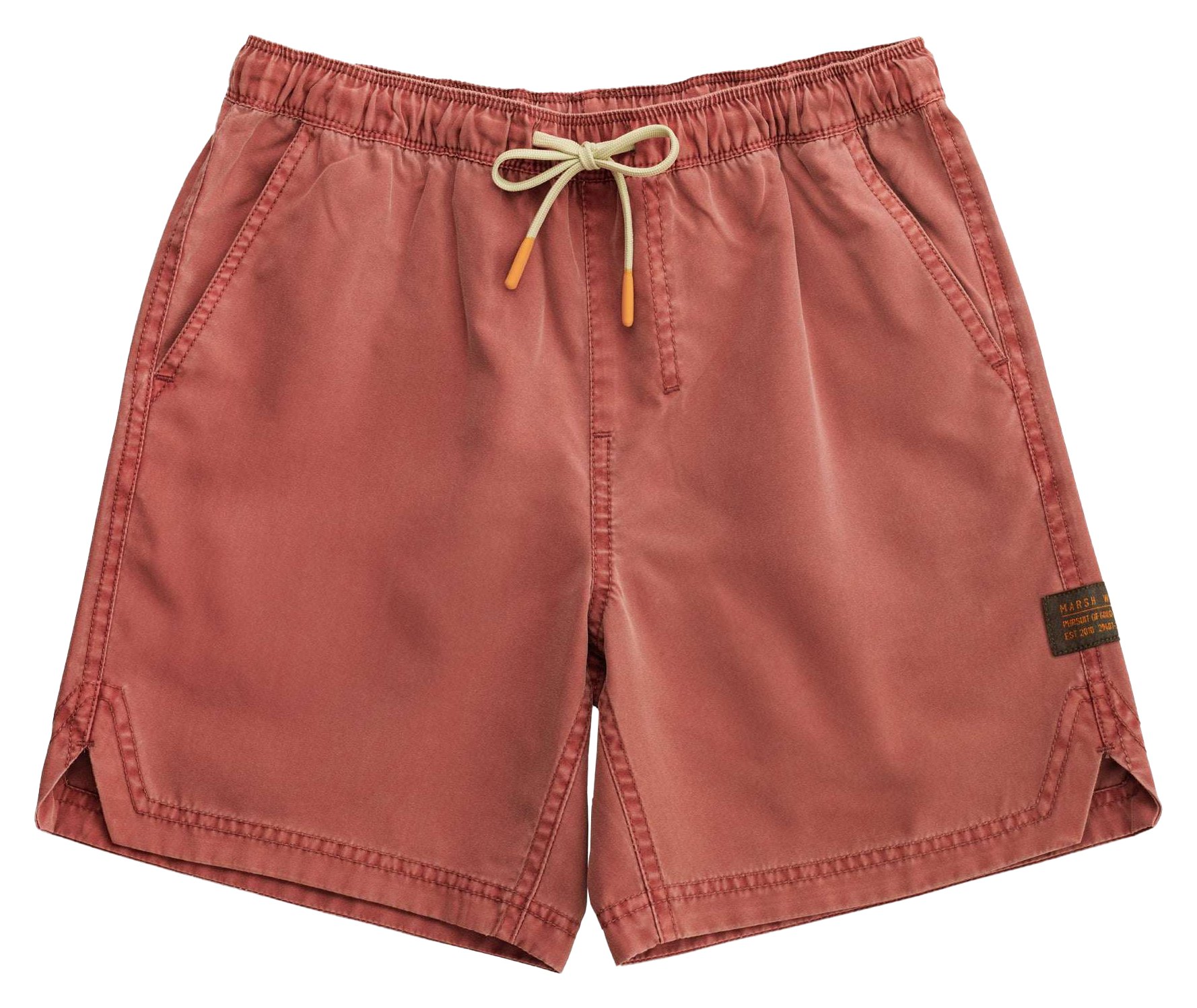 Image of Marsh Wear Highwater Volley Shorts for Kids - Etruscan Red