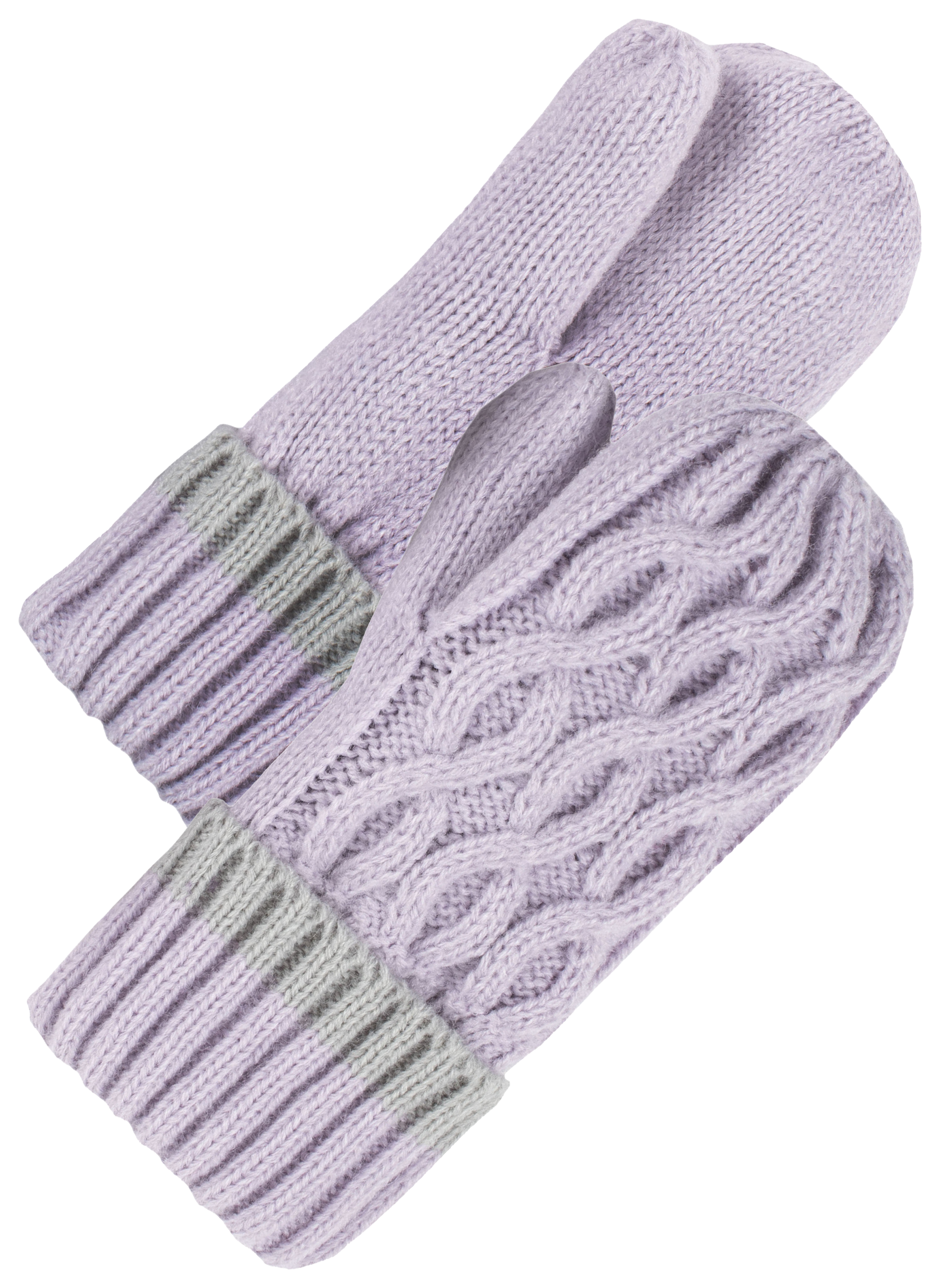 Image of Heat Holders Ice Palace Mittens for Toddlers - Lavender Frost