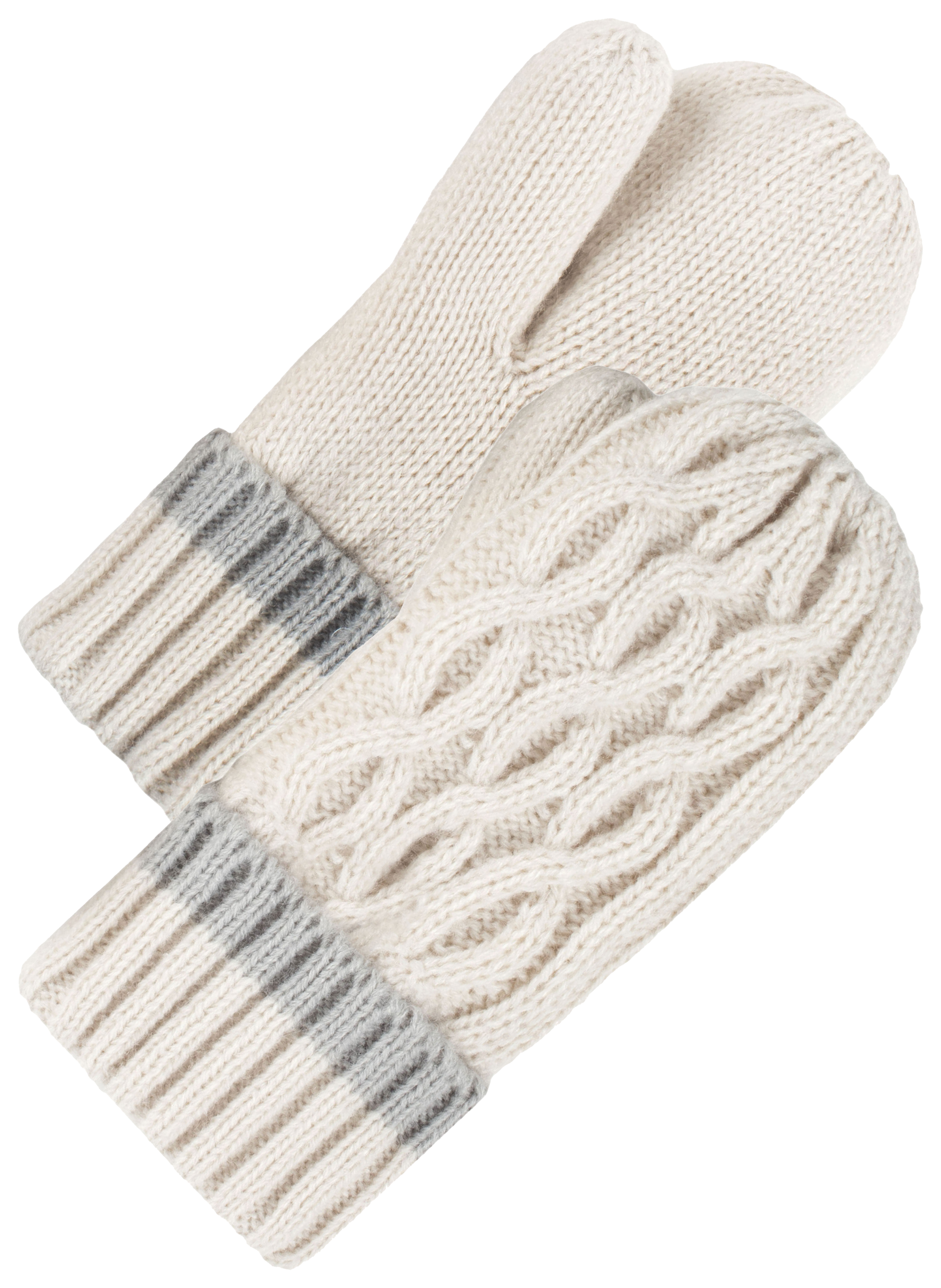 Image of Heat Holders Ice Palace Mittens for Toddlers - Buttercream