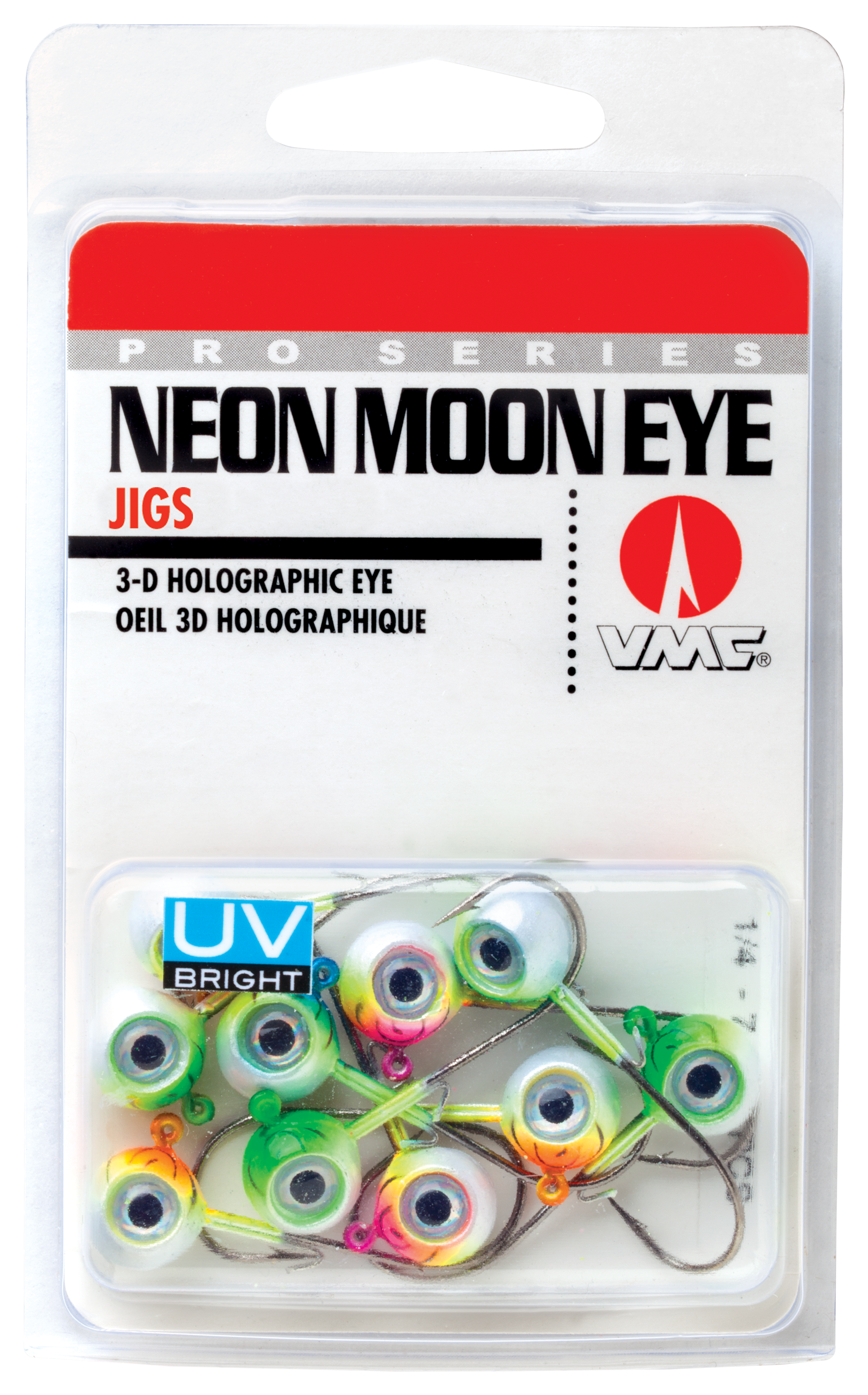 VMC Glow Neon Moon Eye Jig Kit 1/8 oz.