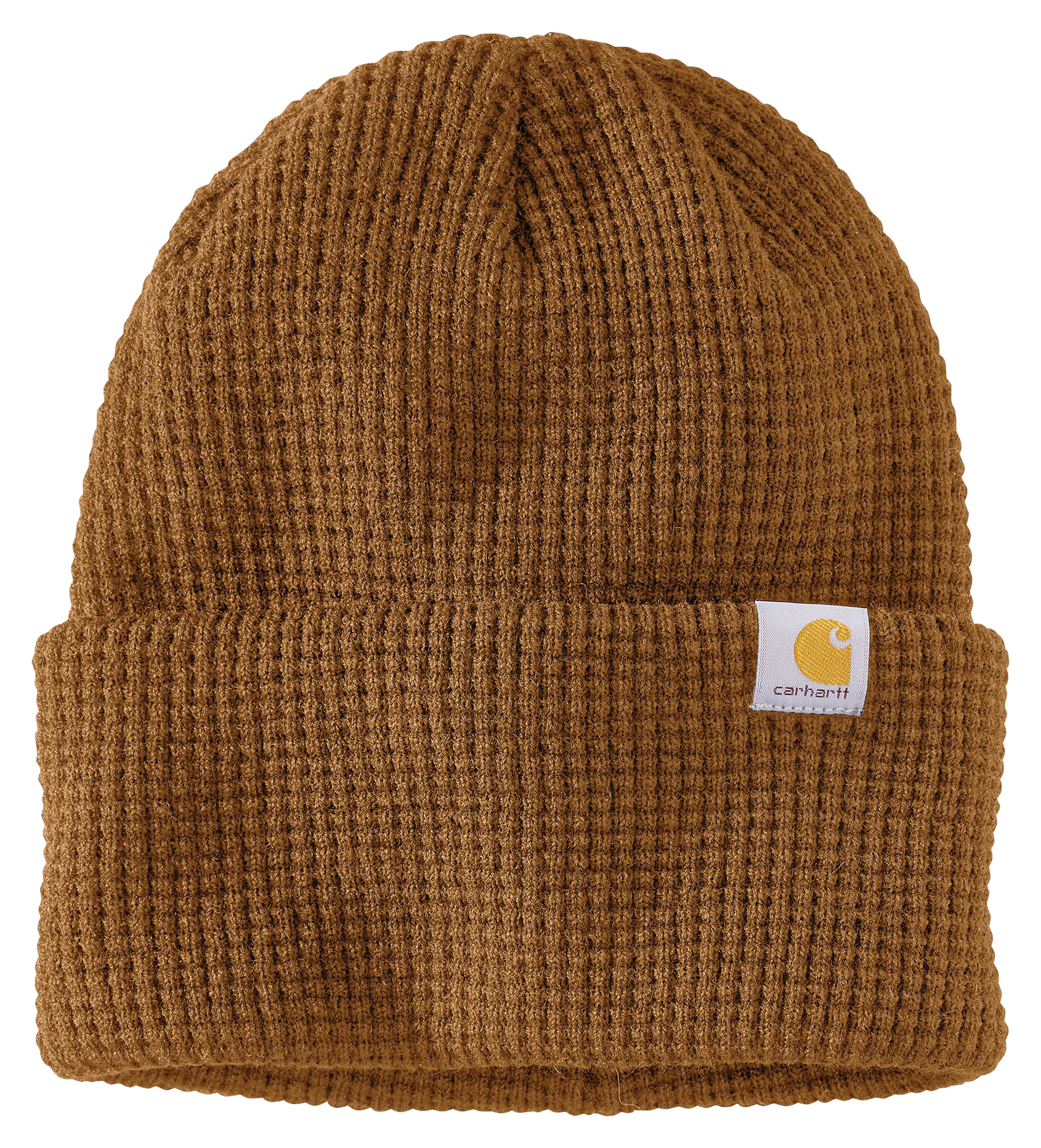 Image of Carhartt Knit Waffle Beanie - Carhartt Brown