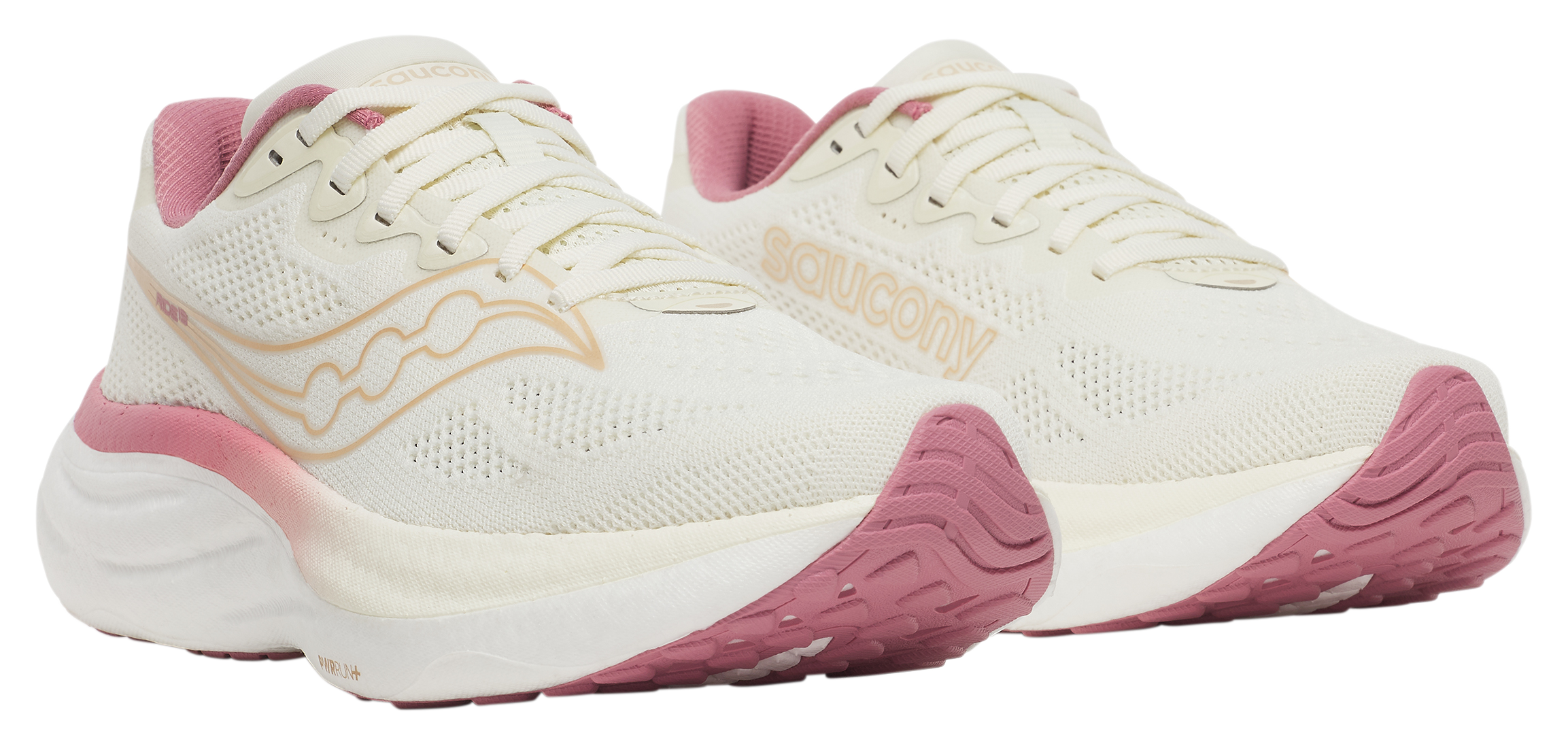 Image of Saucony Ride 19 Running Shoes for Women - Vanilla Mauve